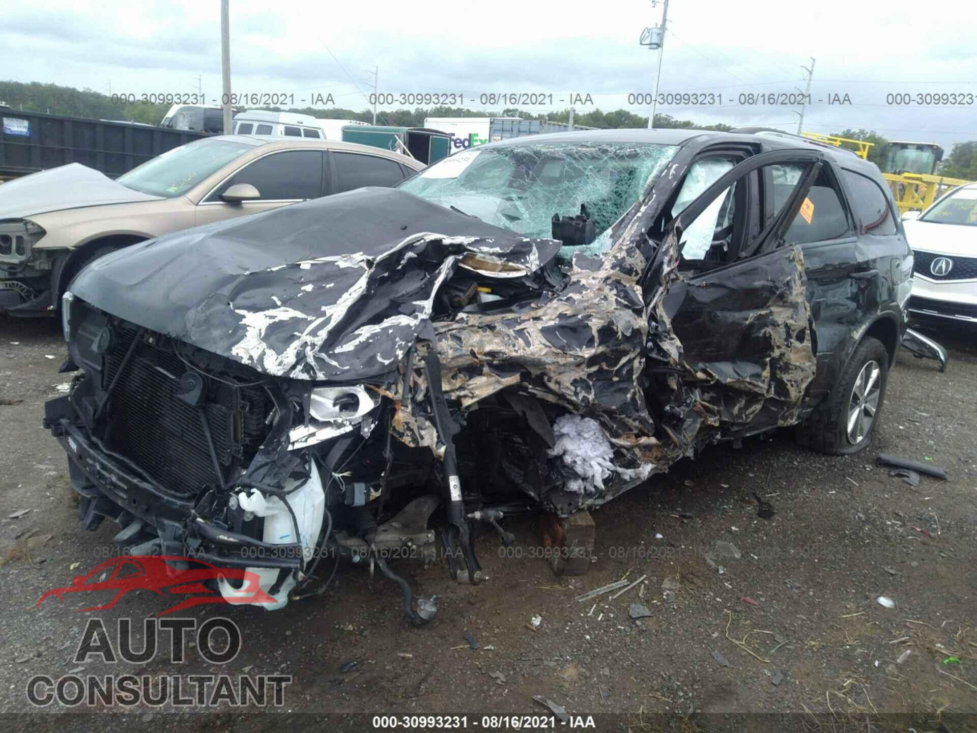 DODGE DURANGO 2016 - 1C4RDJDGXGC480422