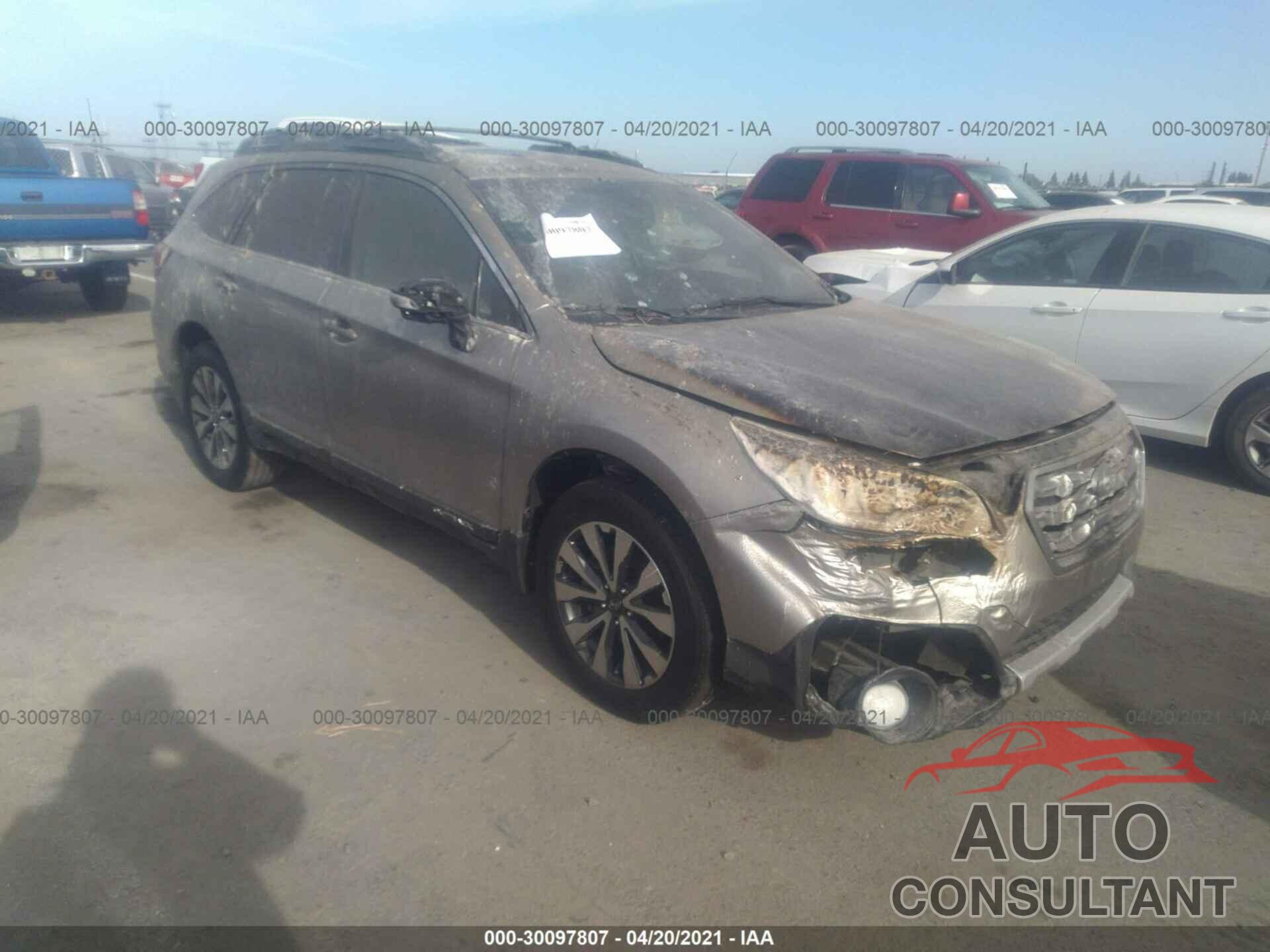 SUBARU OUTBACK 2016 - 4S4BSANC4G3294289
