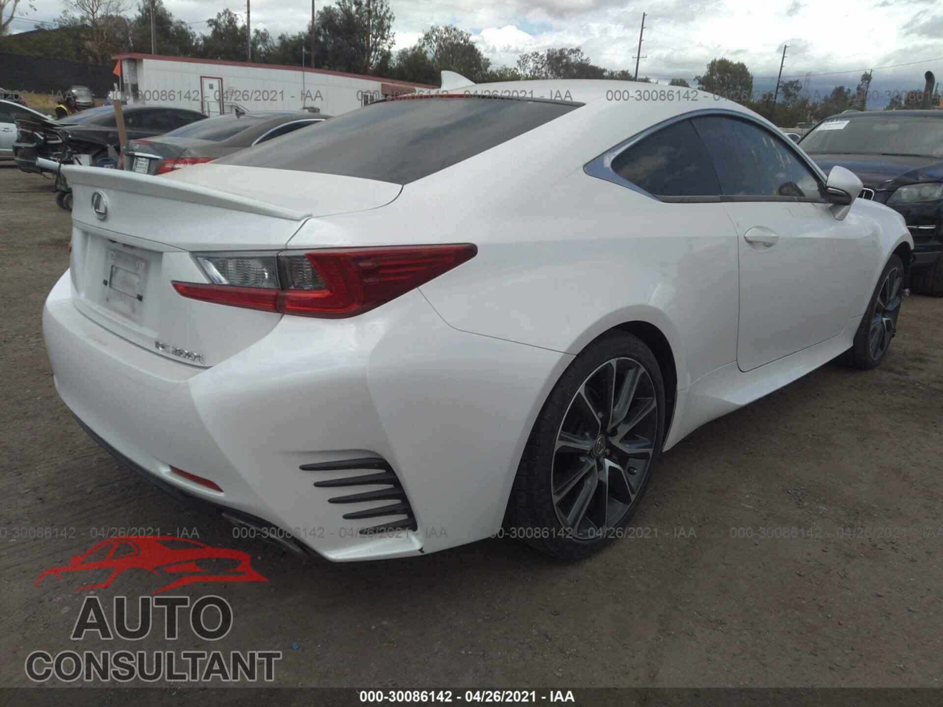 LEXUS RC 2017 - JTHHA5BC0H5004860