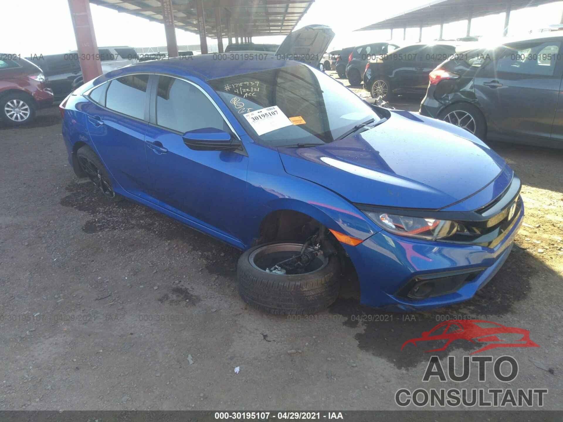 HONDA CIVIC SEDAN 2019 - 19XFC2F88KE012238