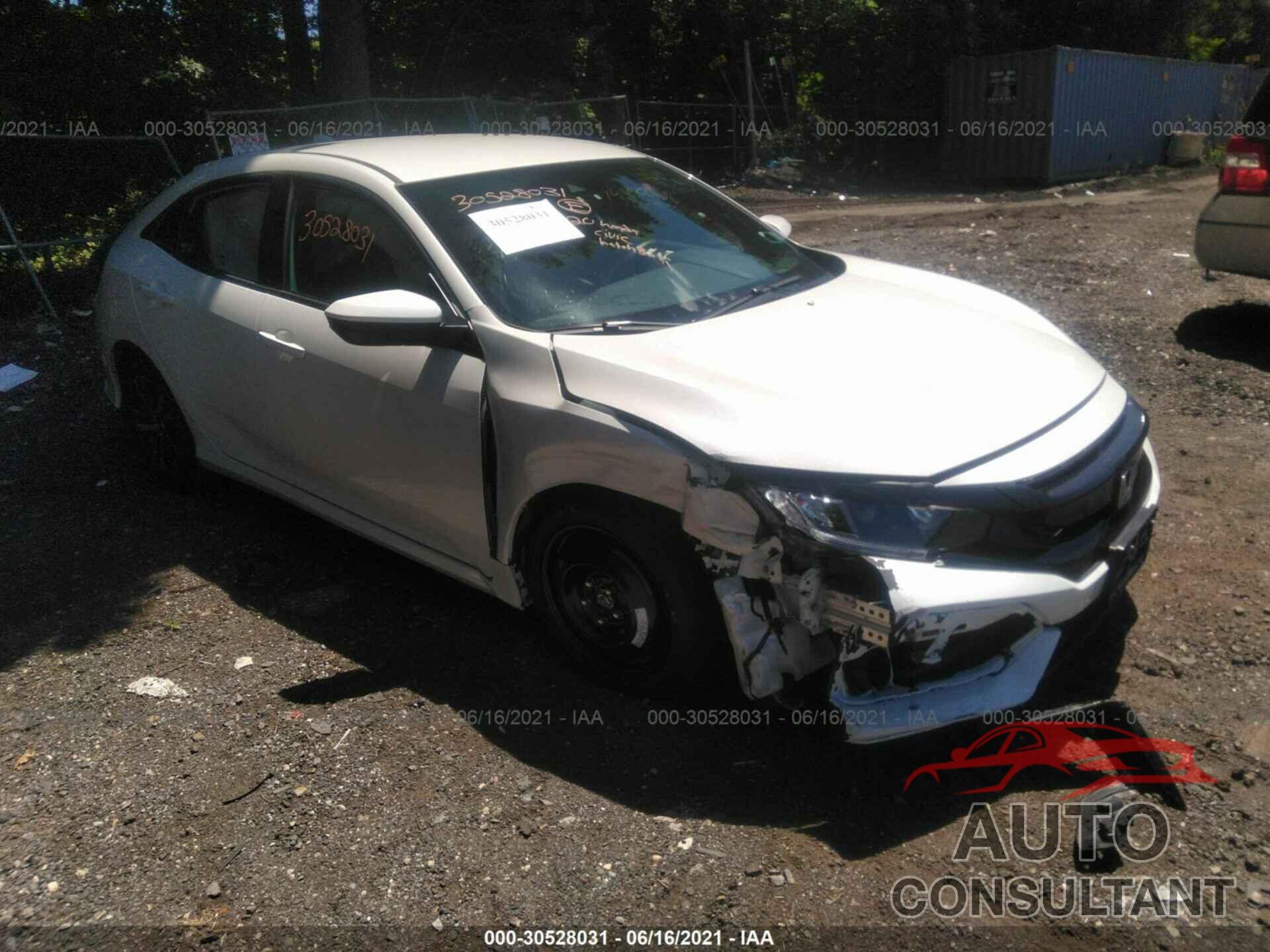 HONDA CIVIC HATCHBACK 2020 - SHHFK7H30LU413388