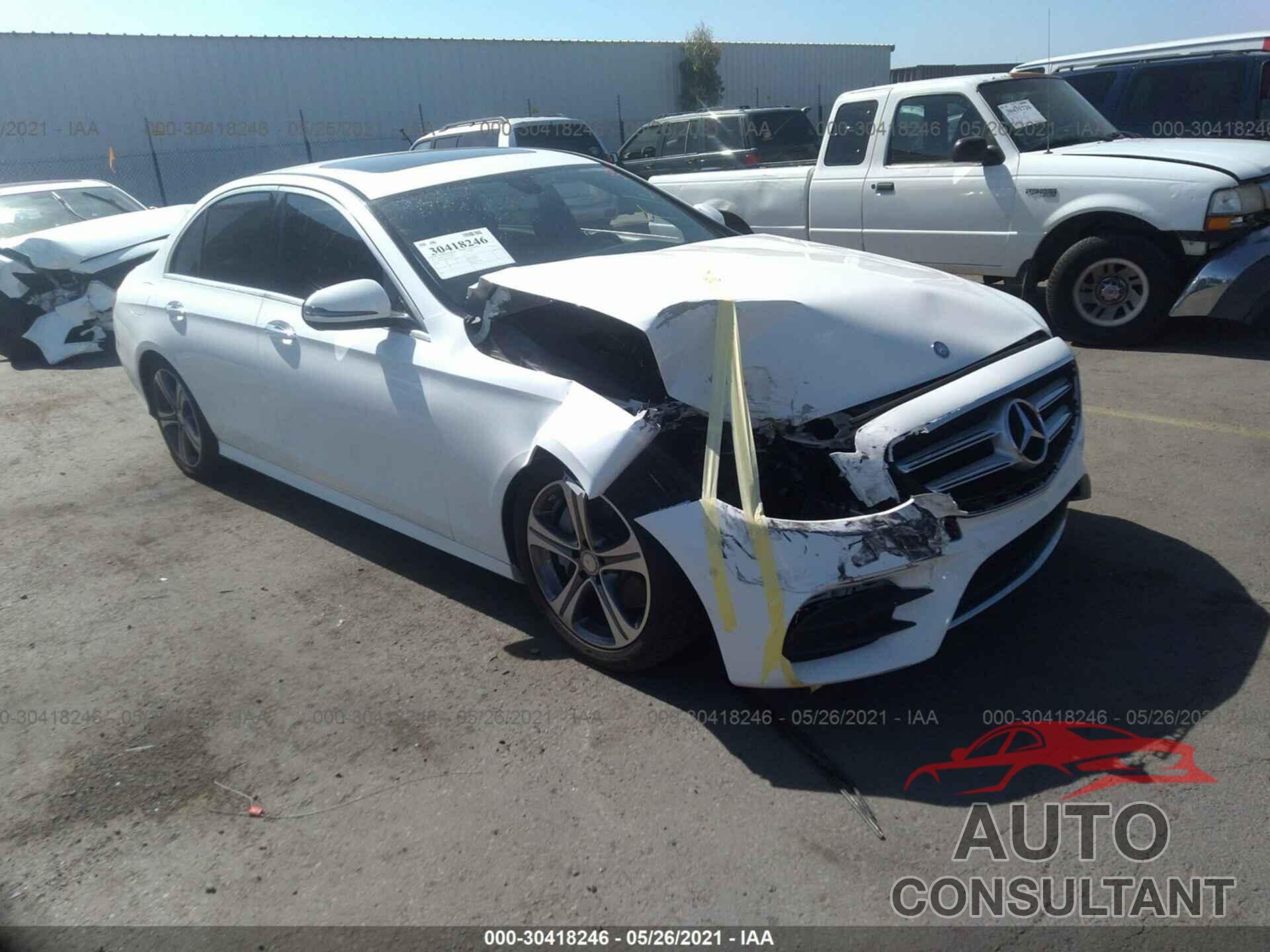 MERCEDES-BENZ E-CLASS 2017 - WDDZF4JB0HA120339