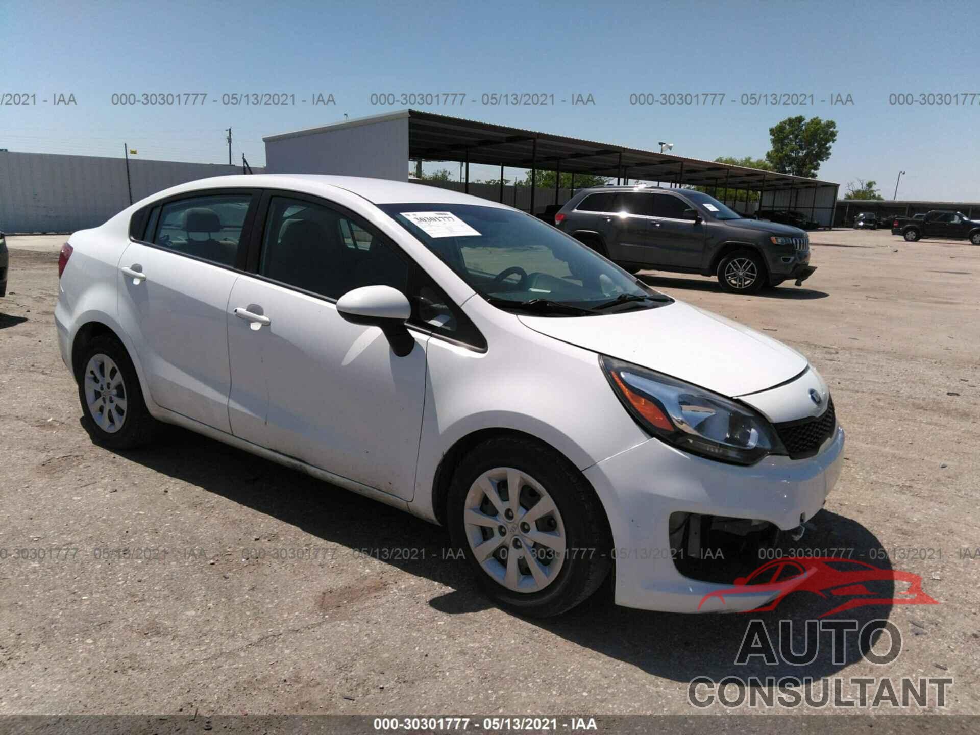 KIA RIO 2016 - KNADM4A36G6621737