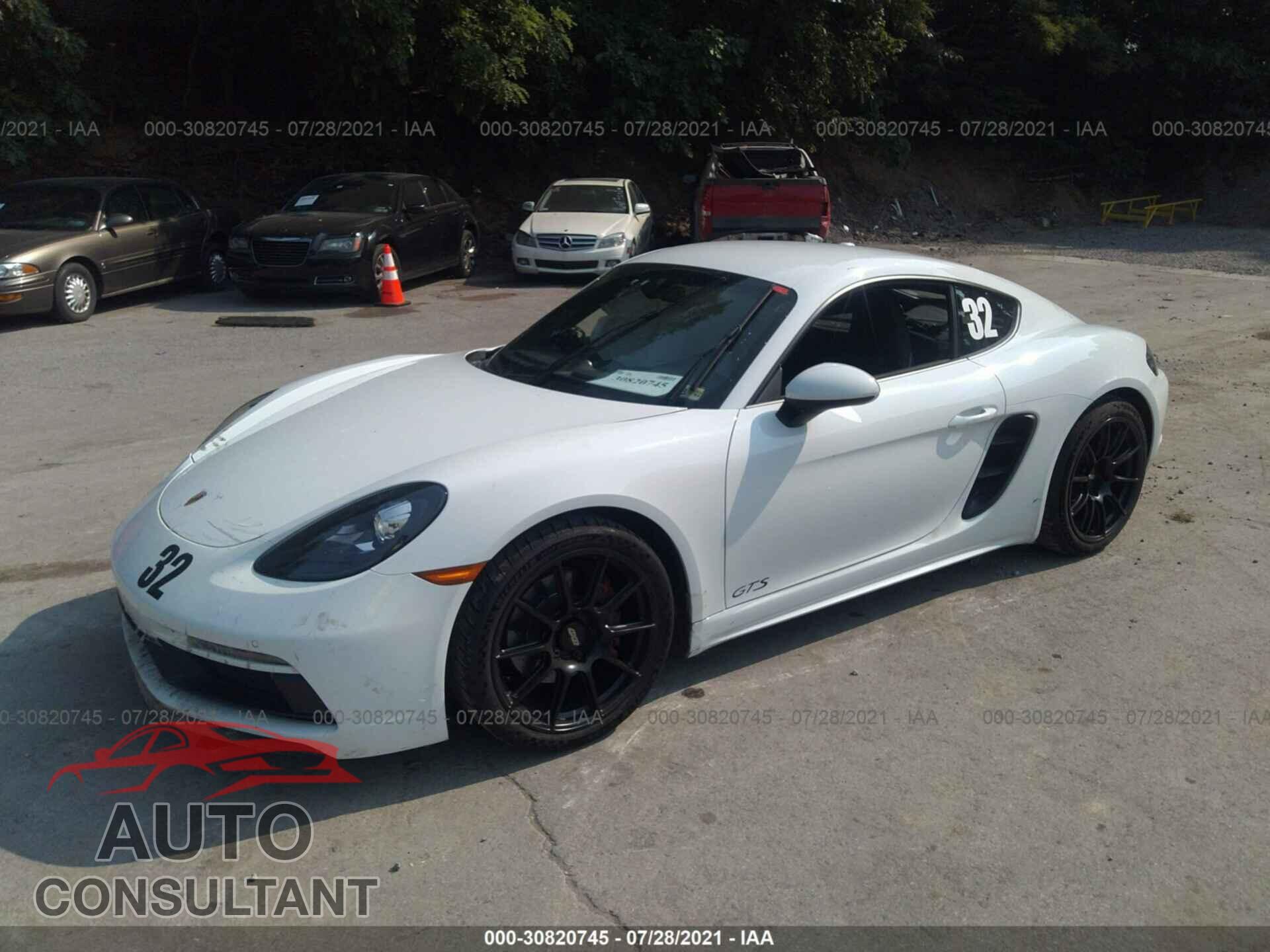 PORSCHE 718 CAYMAN 2018 - WP0AB2A87JS278186