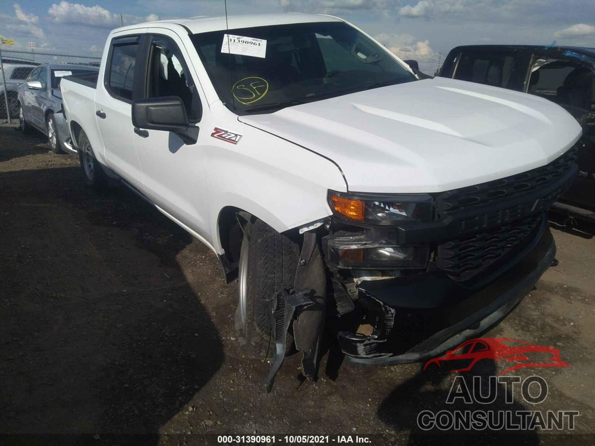 CHEVROLET SILVERADO 1500 2020 - 1GCUYAEFXLZ123673