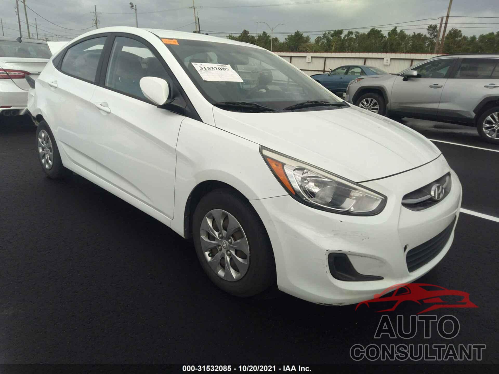 HYUNDAI ACCENT 2016 - KMHCT4AE1GU091039