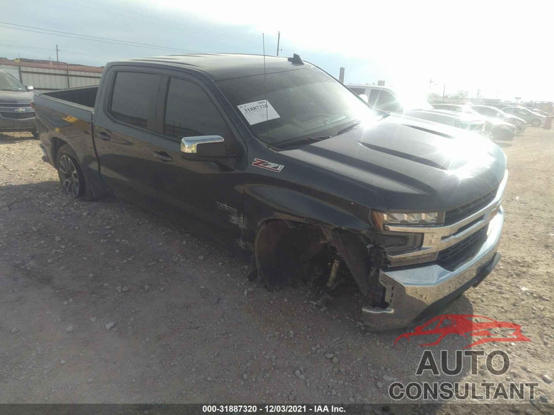 CHEVROLET SILVERADO 1500 2021 - 3GCUYDED0MG156506
