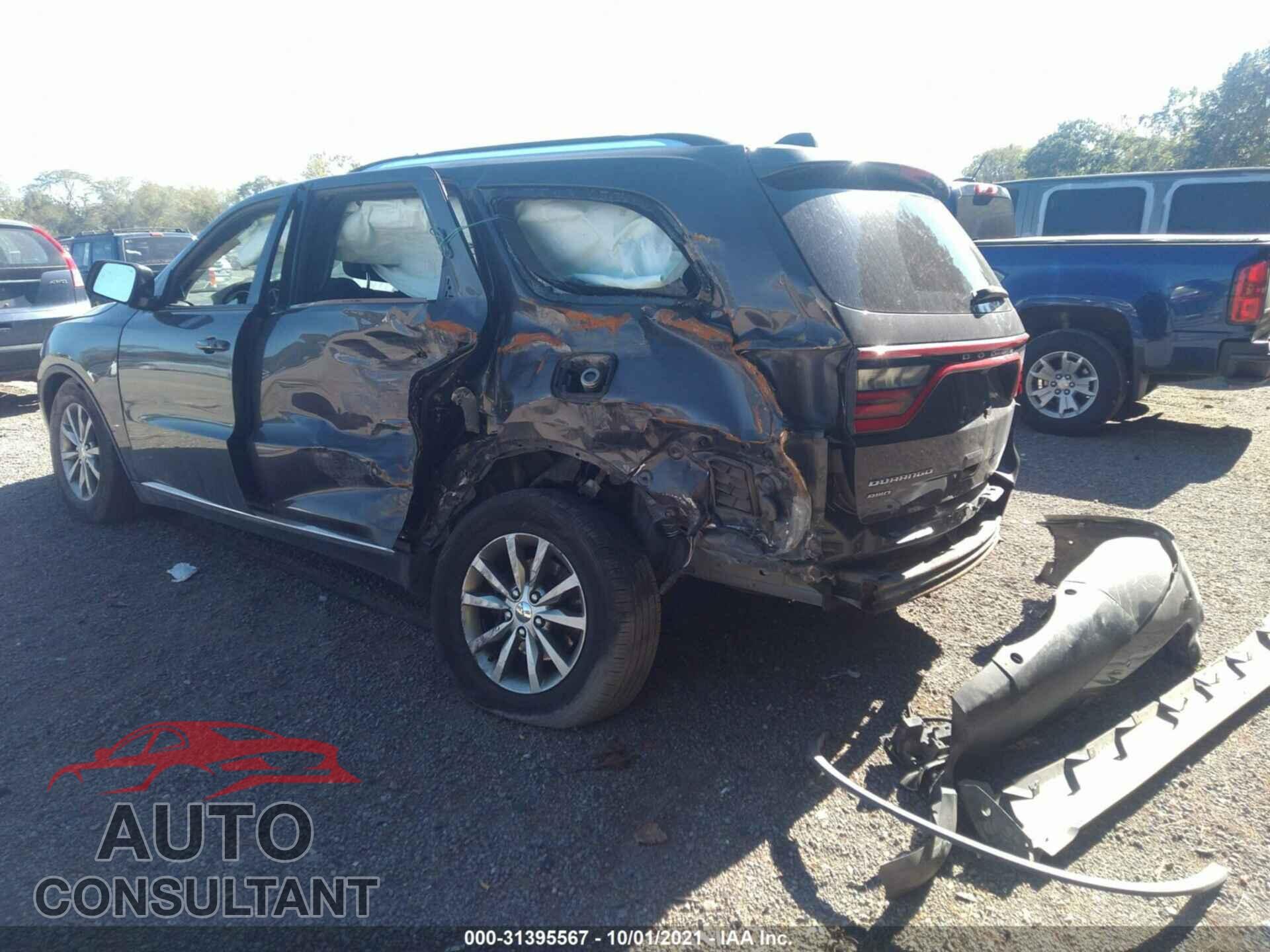 DODGE DURANGO 2017 - 1C4RDJAG2HC907209