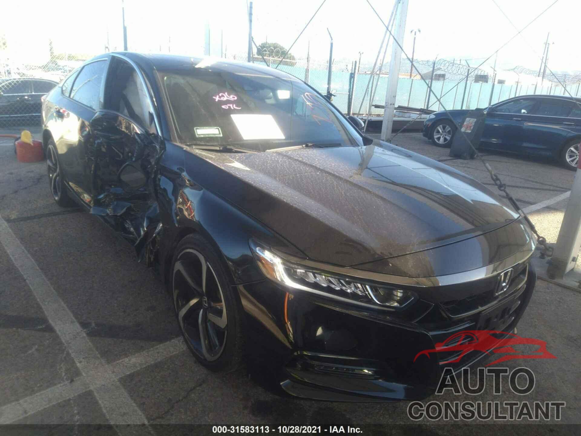 HONDA ACCORD SEDAN 2018 - 1HGCV1F38JA130482