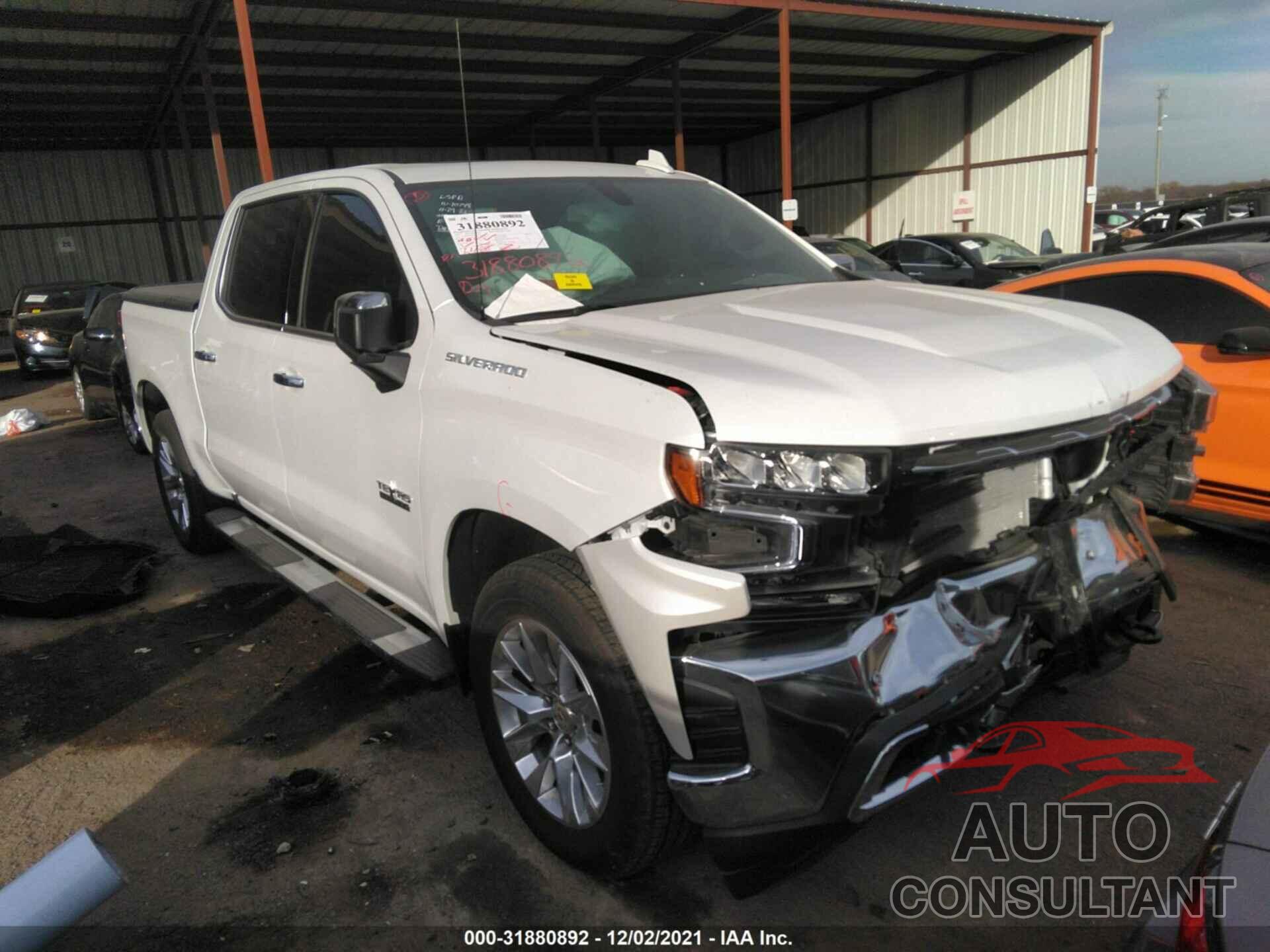 CHEVROLET SILVERADO 1500 2021 - 3GCPWEED7MG301937