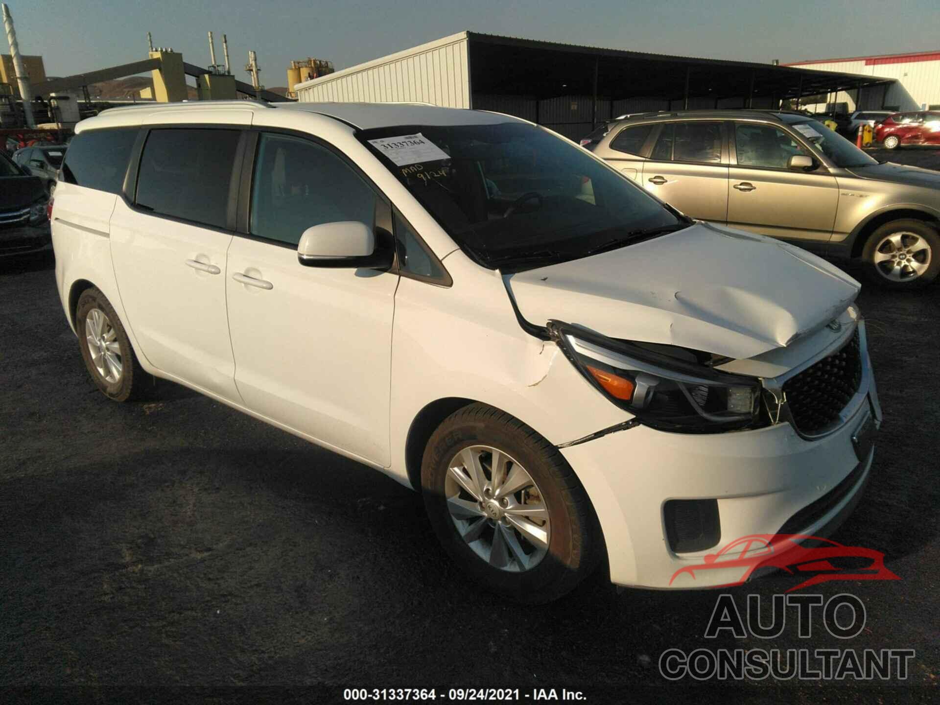 KIA SEDONA 2016 - KNDMB5C15G6162372