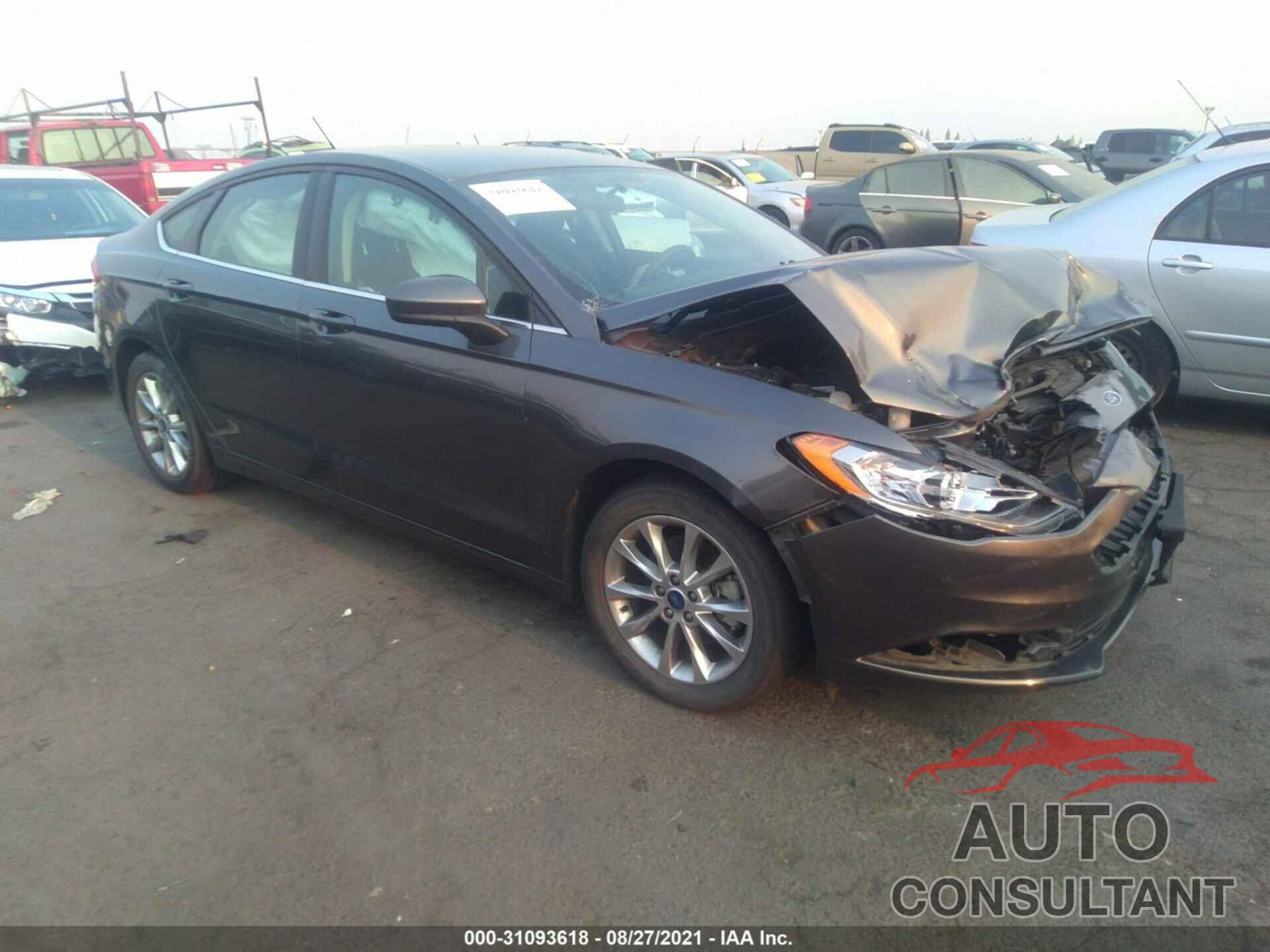 FORD FUSION 2017 - 3FA6P0H74HR313867