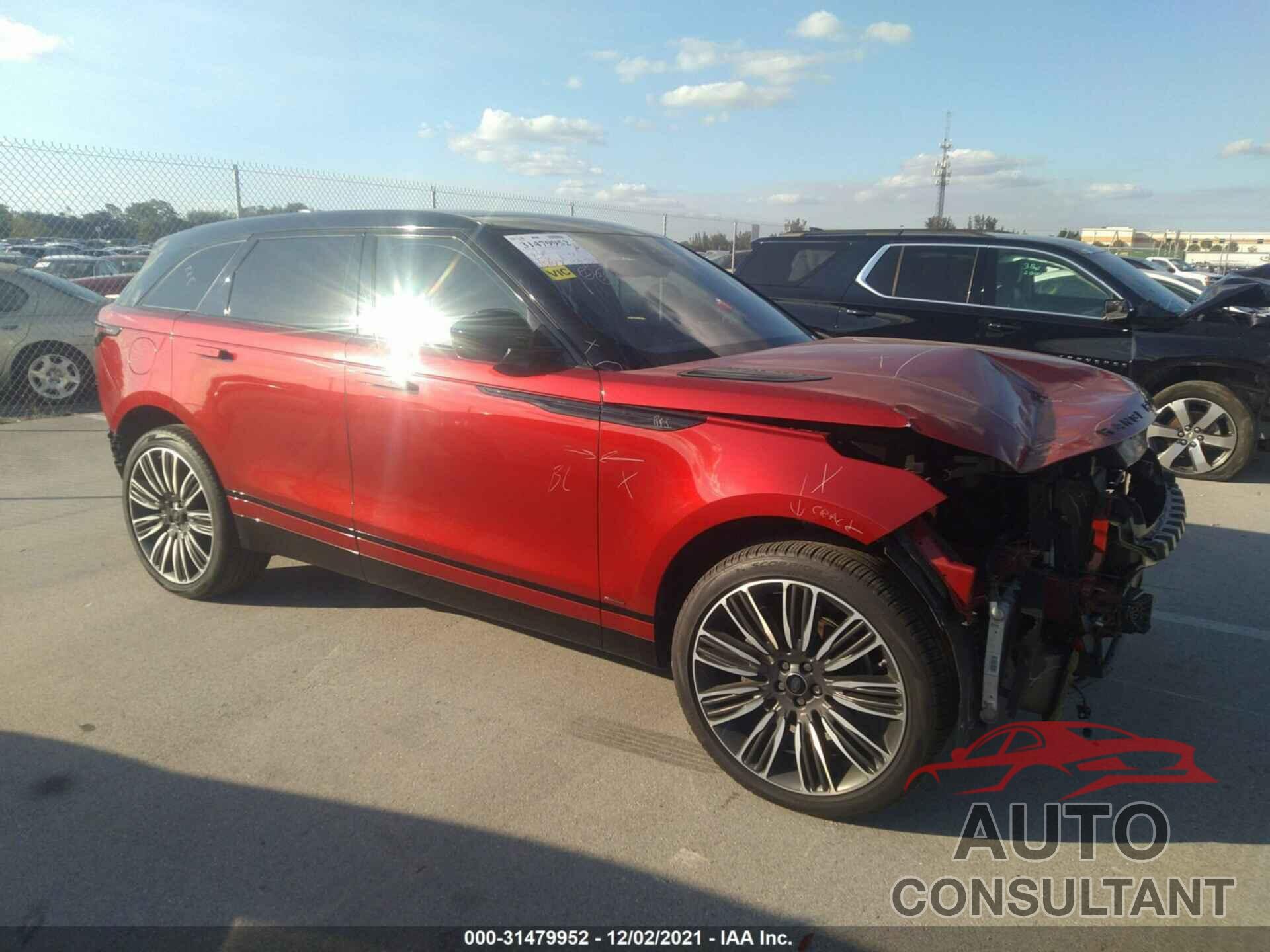 LAND ROVER RANGE ROVER VELAR 2020 - SALYK2EX5LA243518