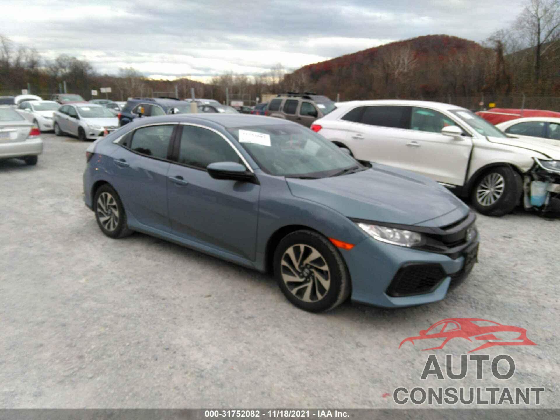 HONDA CIVIC HATCHBACK 2019 - SHHFK7H37KU214451
