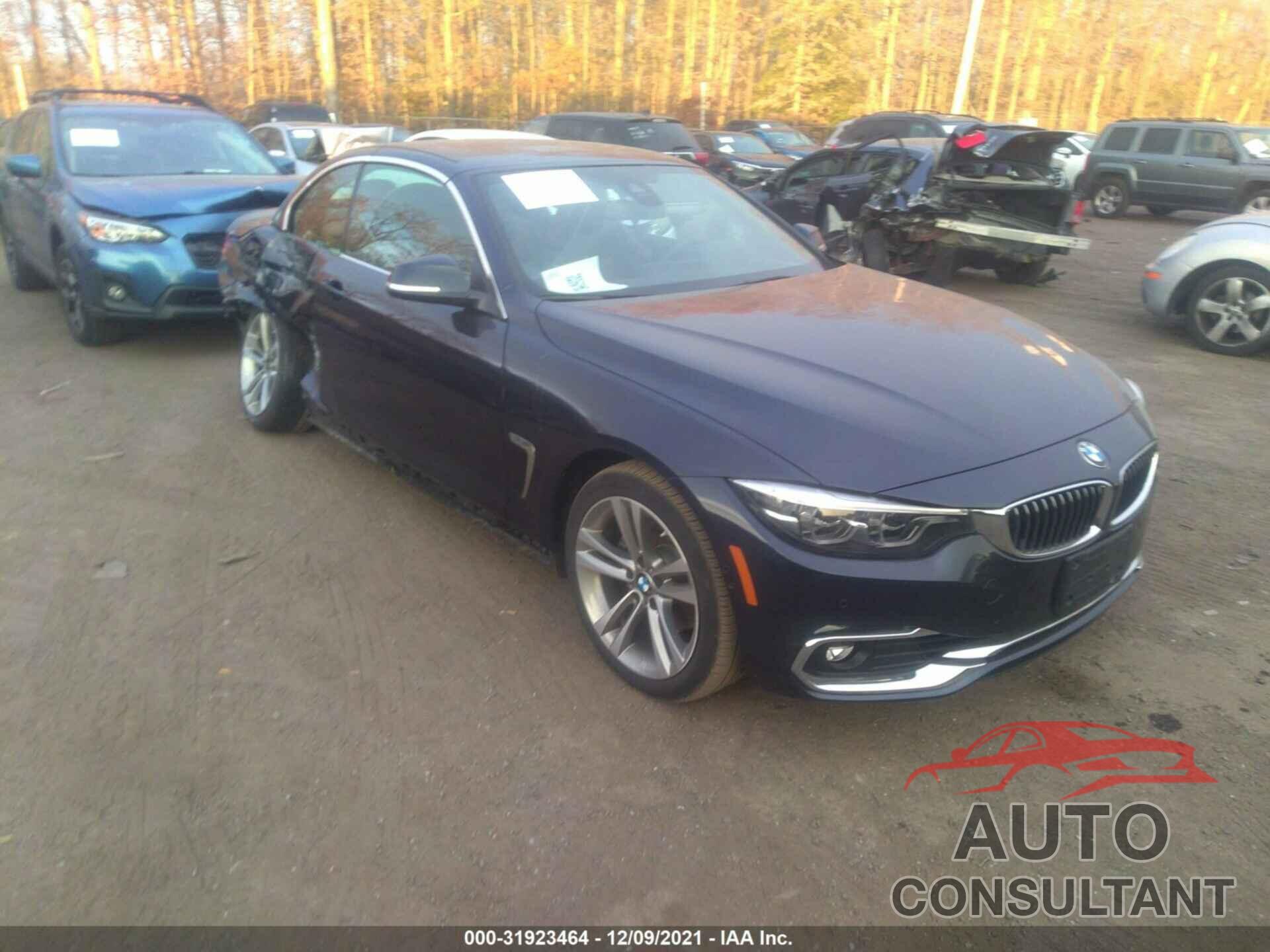 BMW 4 SERIES 2019 - WBA4Z3C52KEF32176