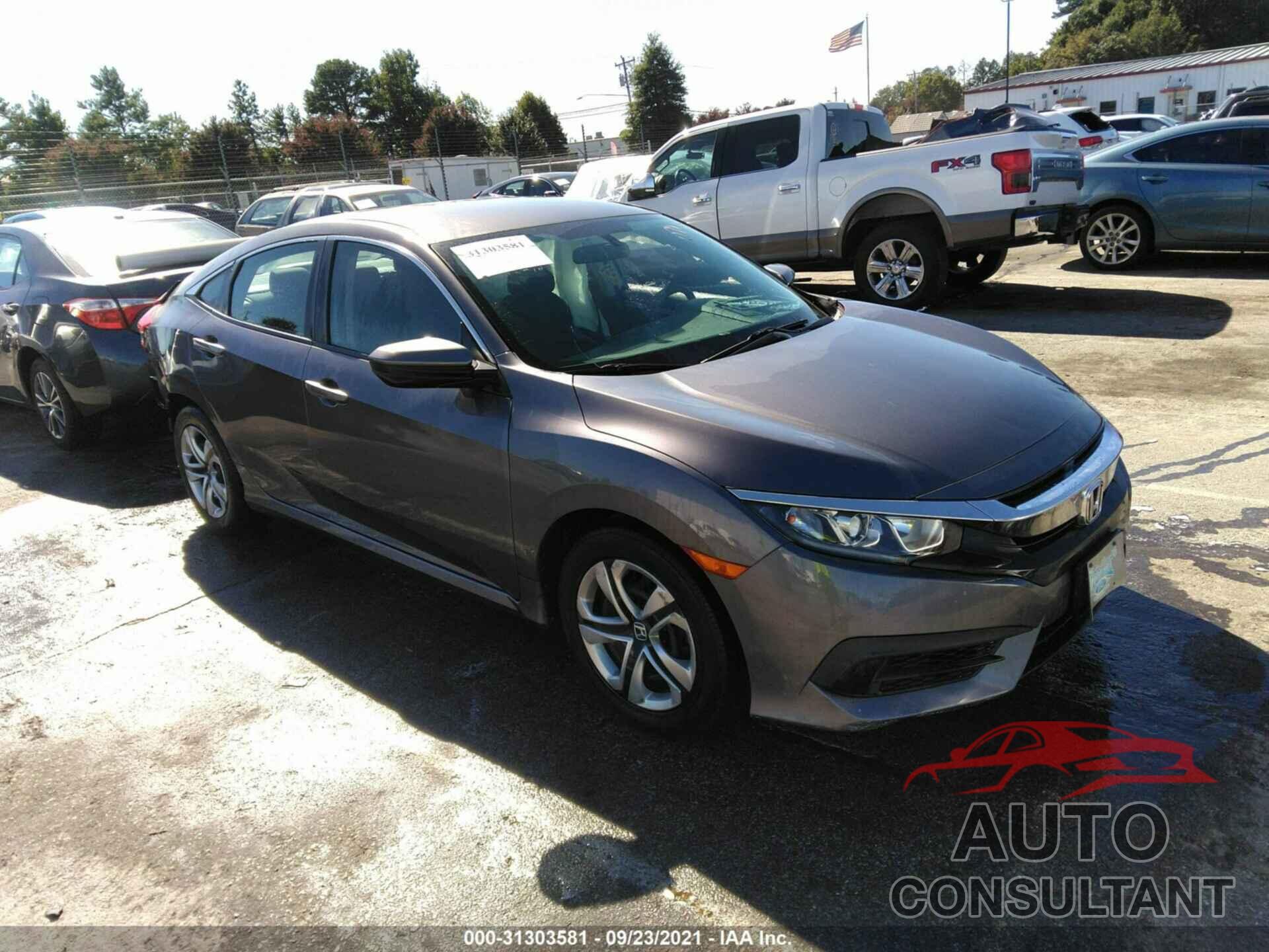 HONDA CIVIC SEDAN 2016 - 19XFC2F53GE223537