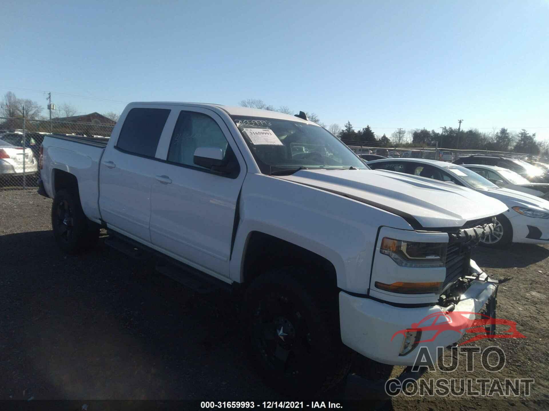 CHEVROLET SILVERADO 1500 2018 - 3GCUKREC9JG480071