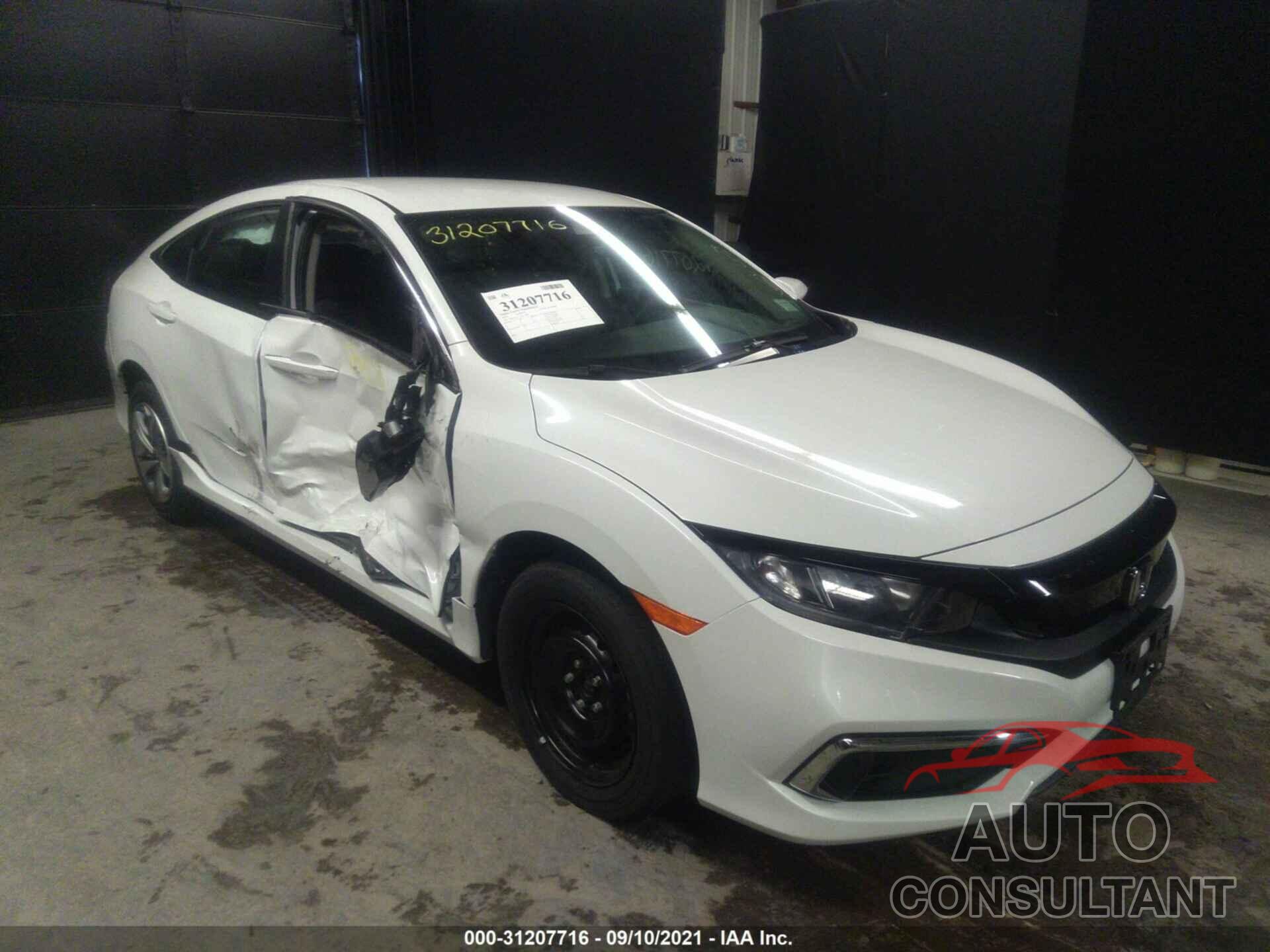 HONDA CIVIC SEDAN 2019 - 2HGFC2F63KH572866