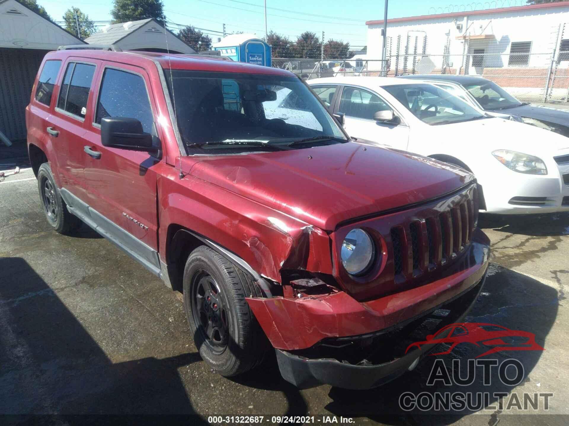 JEEP PATRIOT 2016 - 1C4NJPBB7GD682081