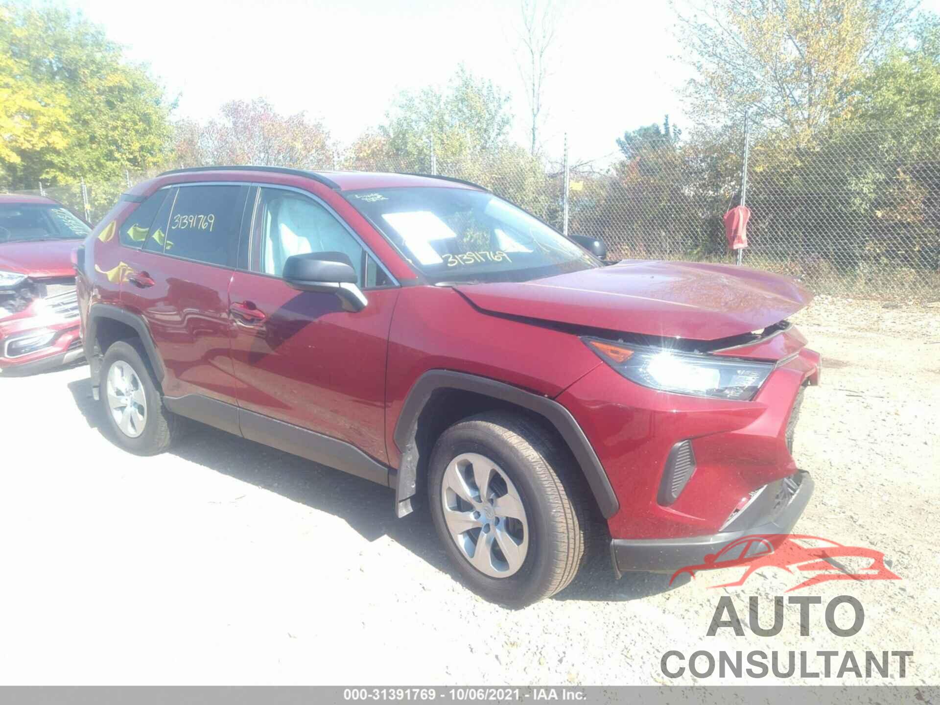 TOYOTA RAV4 2021 - 2T3F1RFVXMW191393