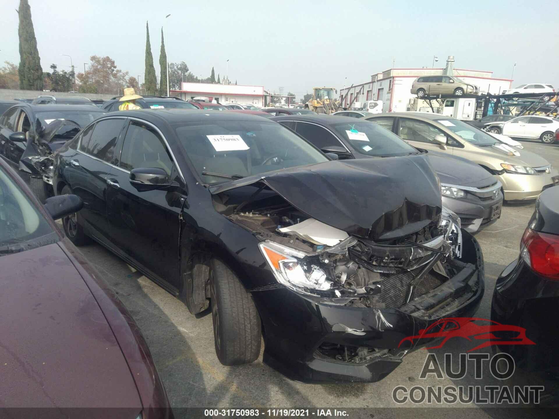 HONDA ACCORD SEDAN 2016 - 1HGCR3F84GA010179