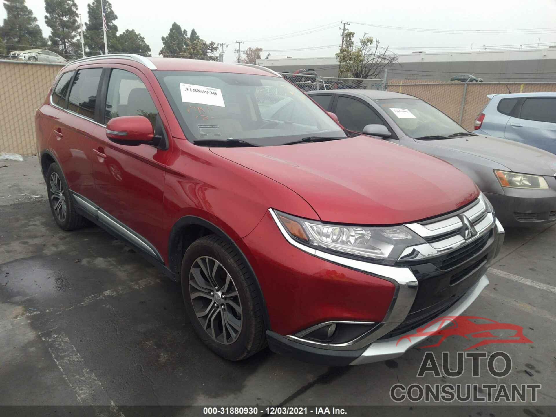 MITSUBISHI OUTLANDER 2018 - JA4AD3A36JZ006170