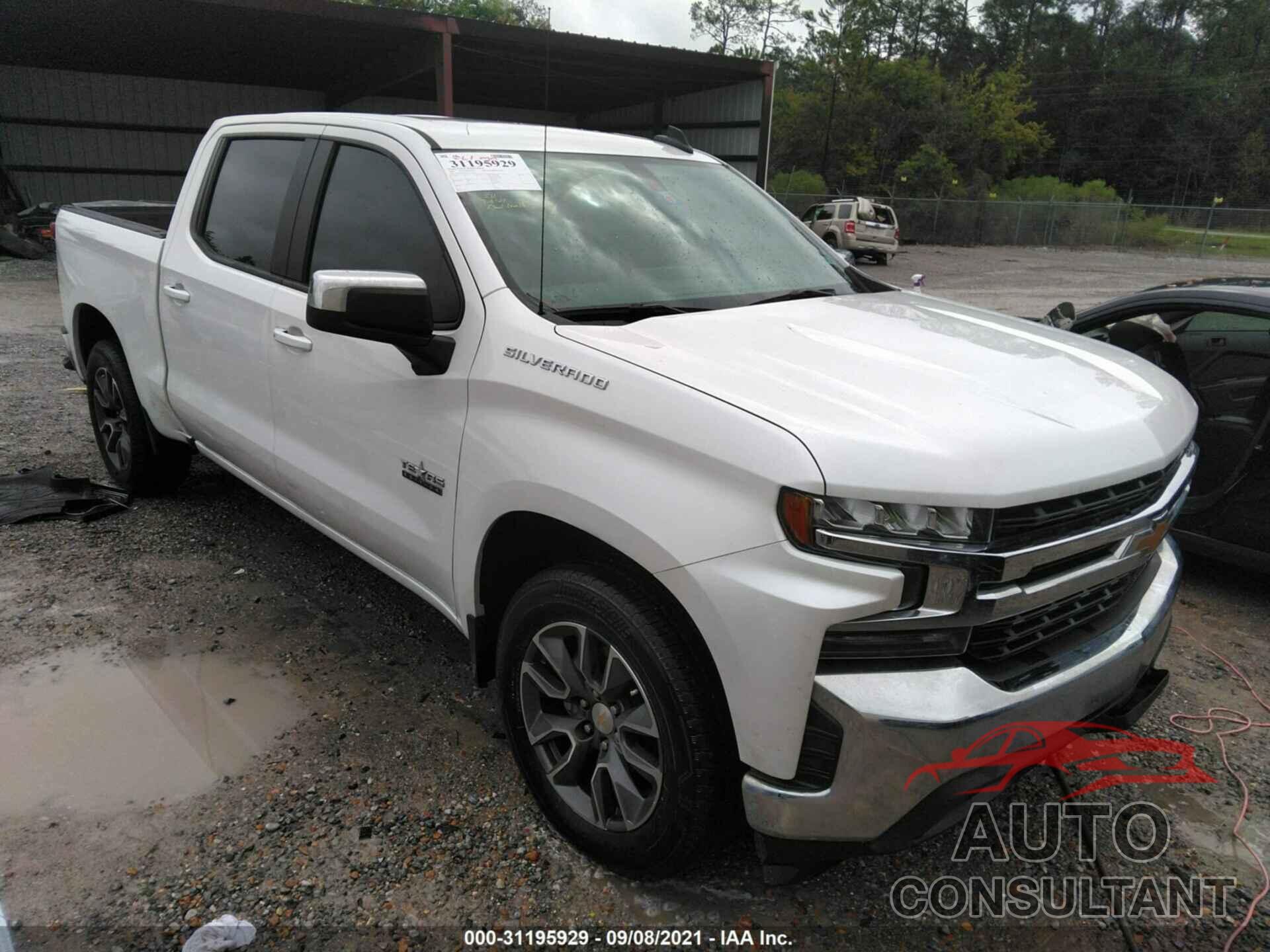 CHEVROLET SILVERADO 1500 2020 - 3GCPWCED0LG312636