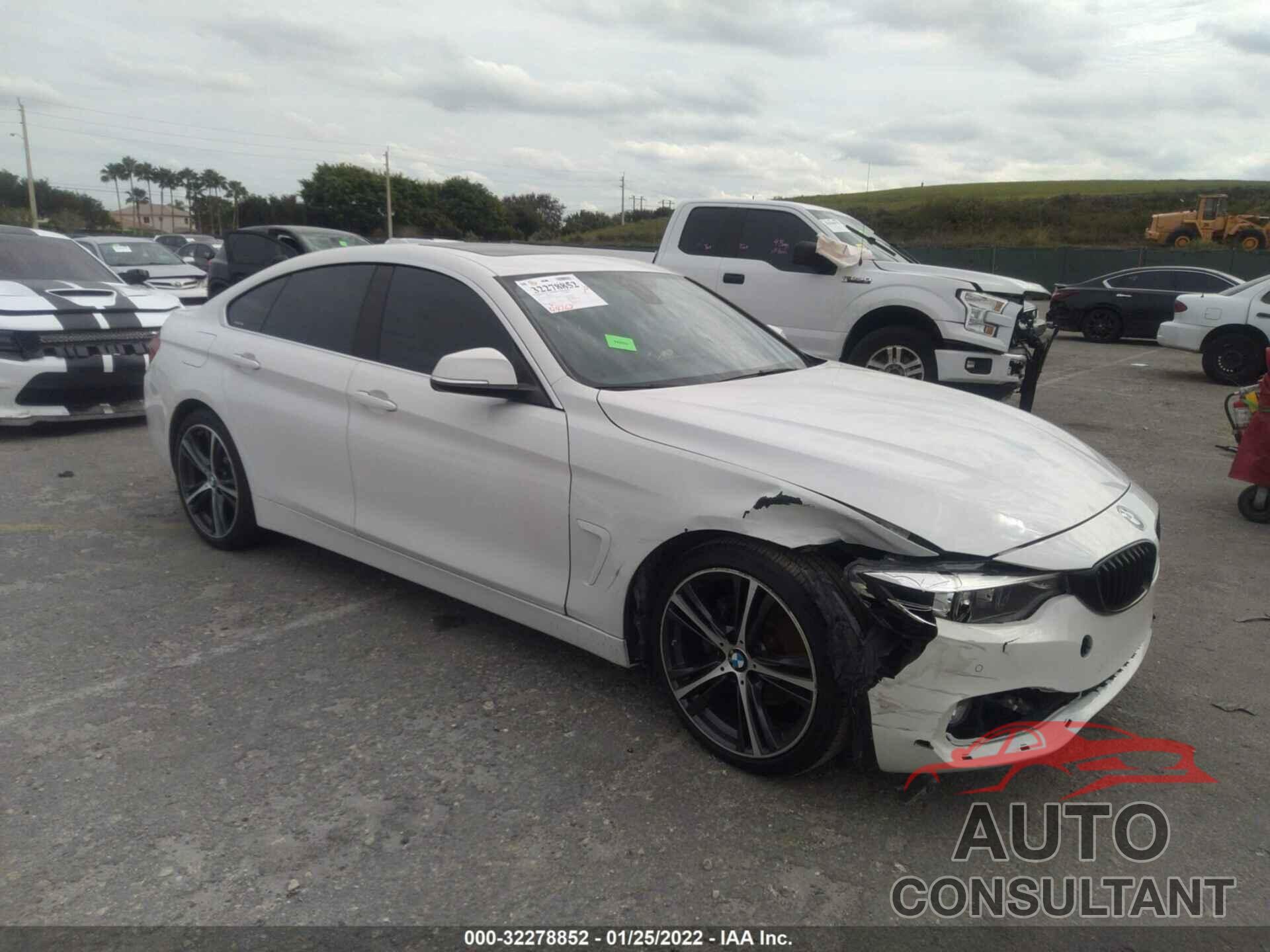 BMW 4 SERIES 2018 - WBA4J1C50JBG76465