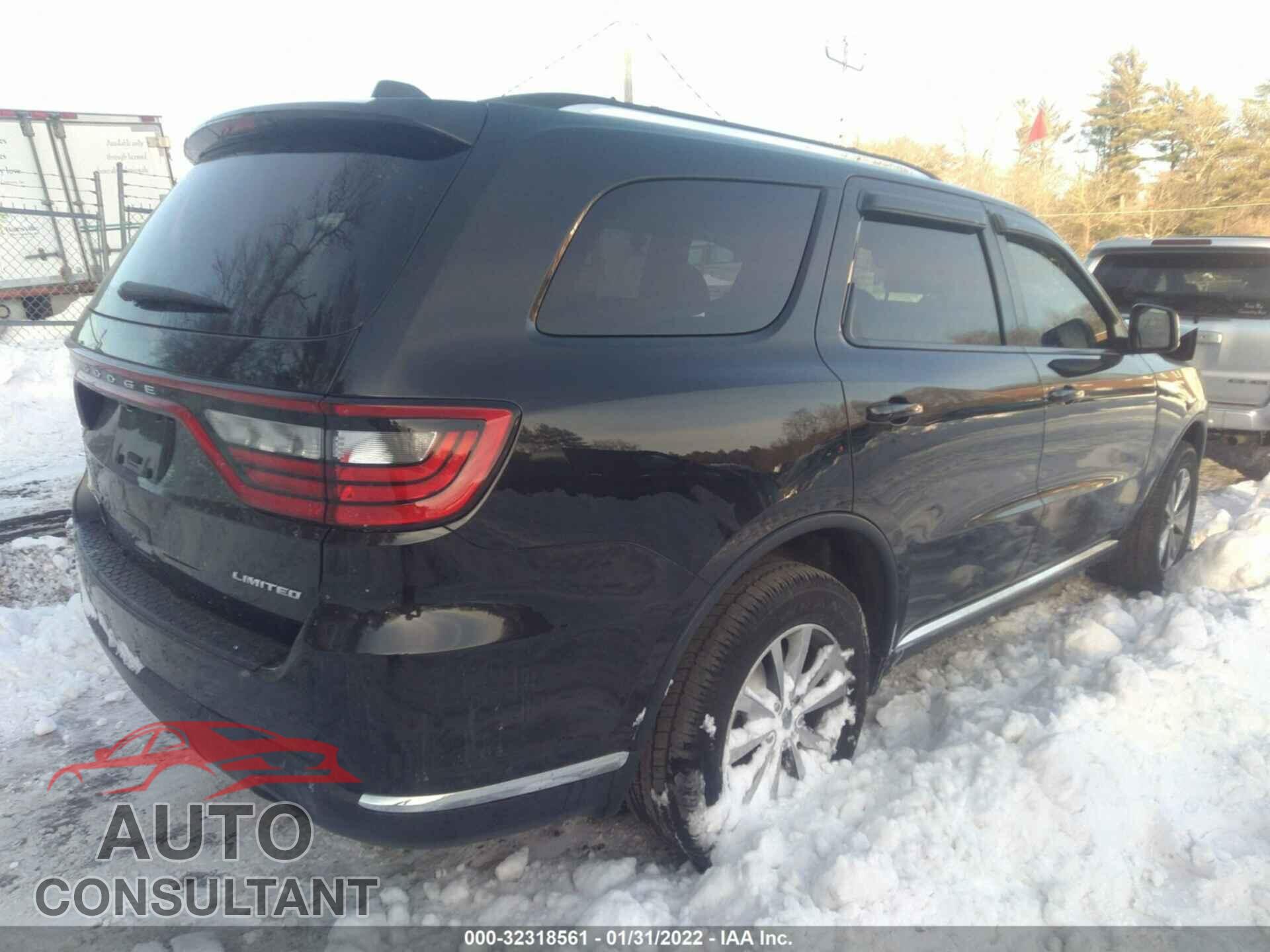 DODGE DURANGO 2016 - 1C4RDJDG7GC455798