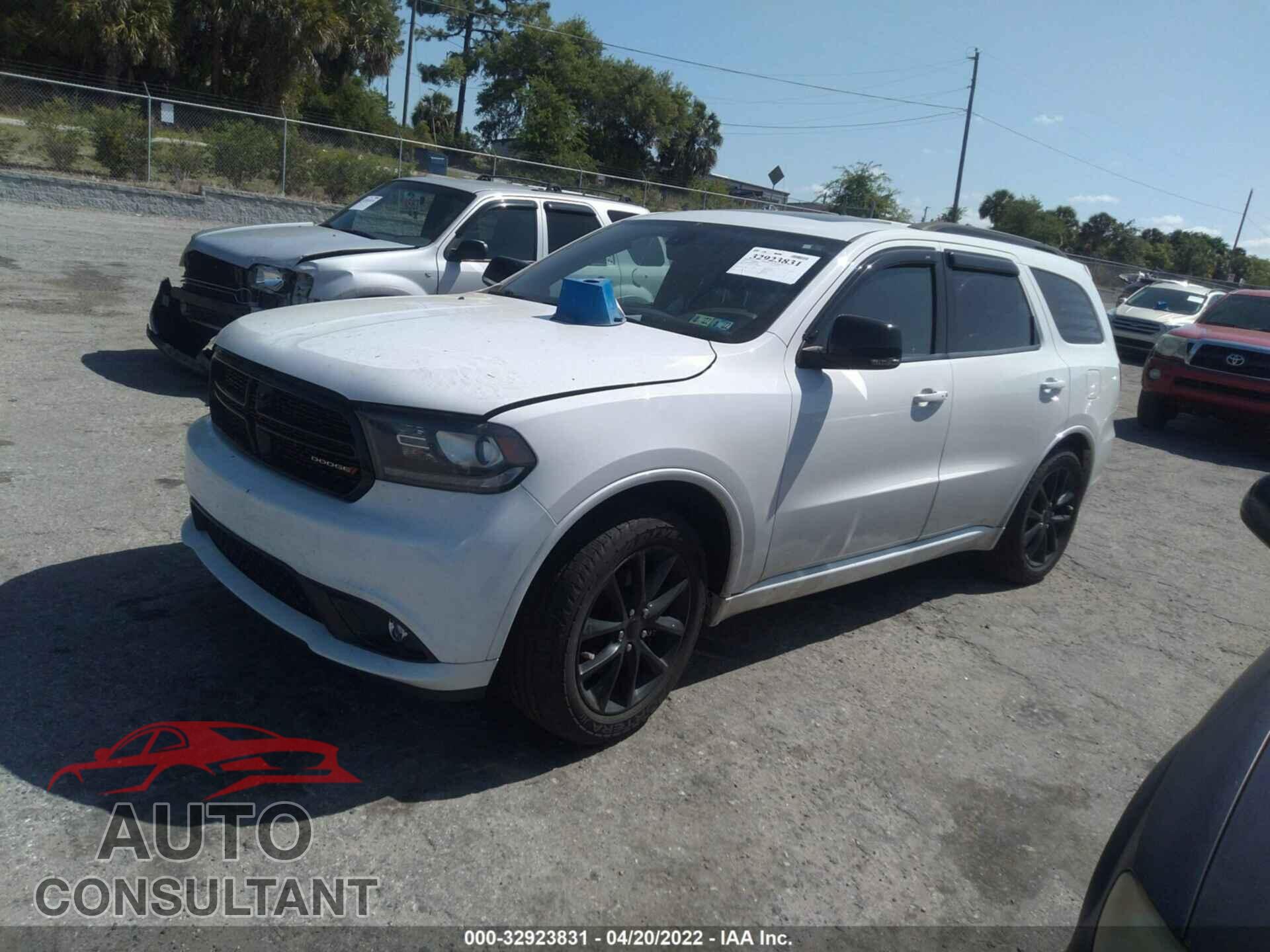 DODGE DURANGO 2017 - 1C4SDJCT0HC677682