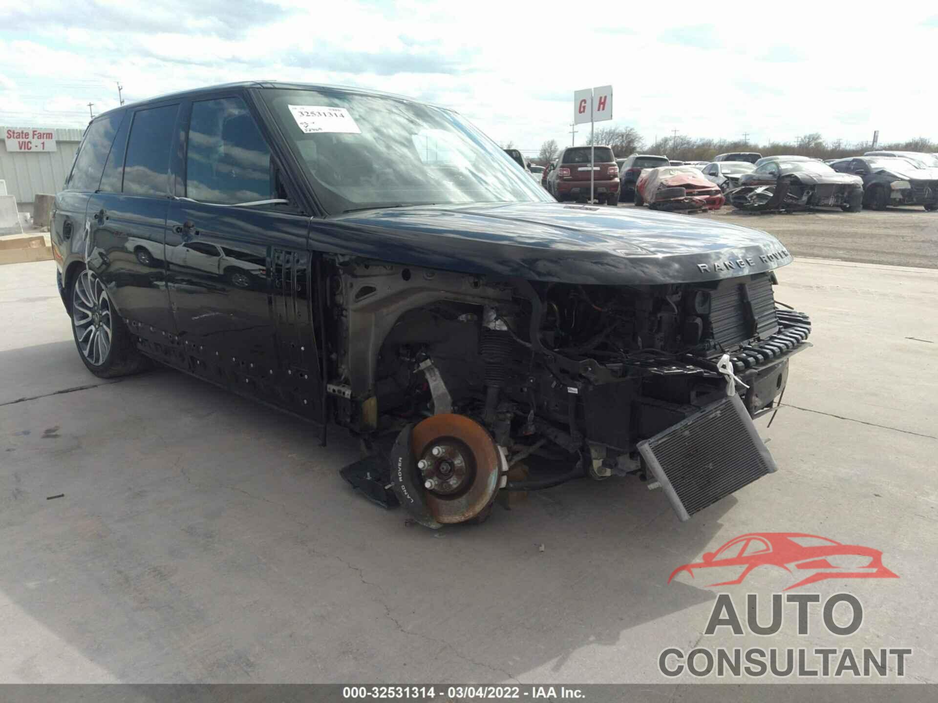 LAND ROVER RANGE ROVER 2020 - SALGS2SE0LA589281