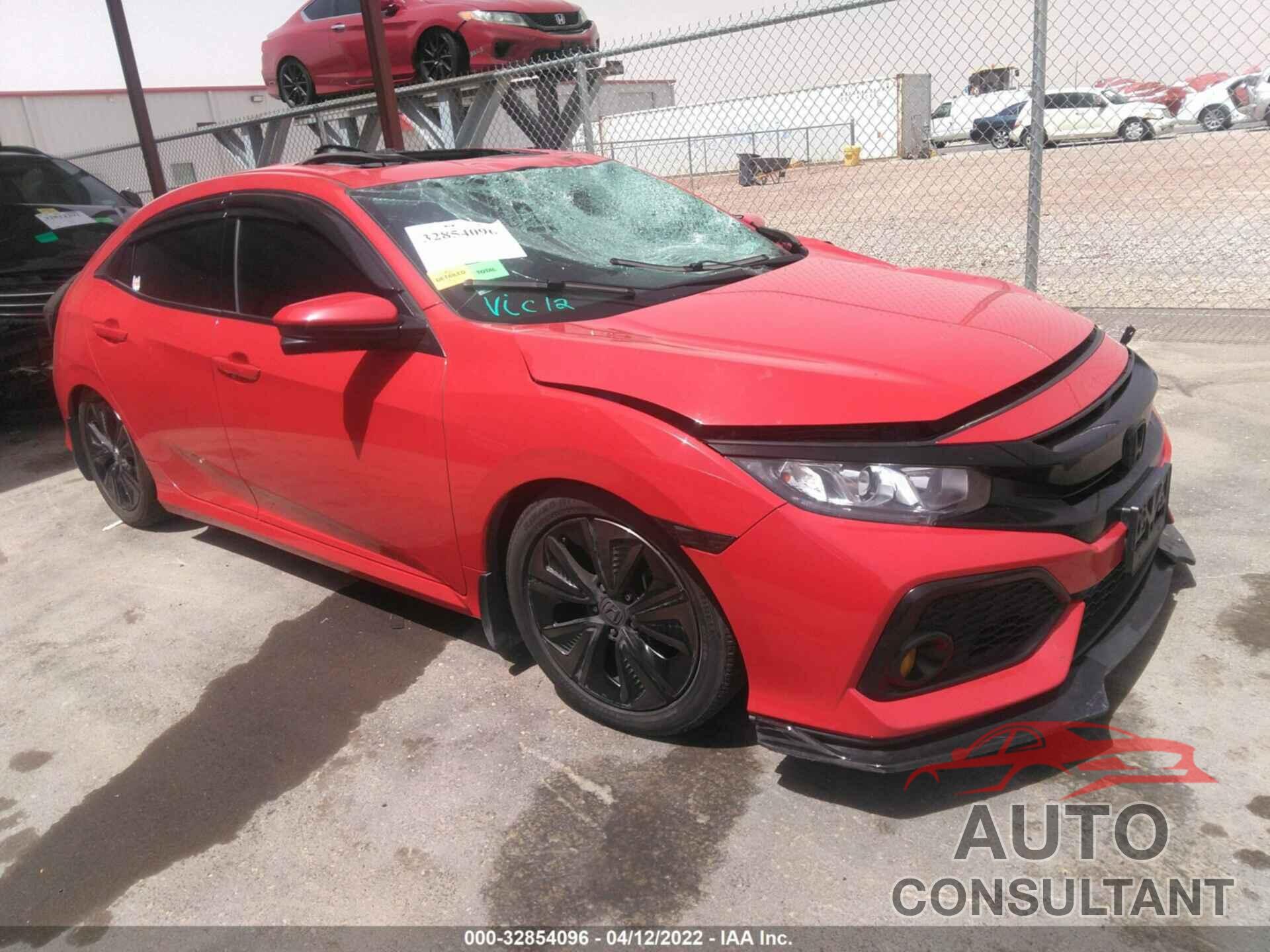 HONDA CIVIC HATCHBACK 2019 - SHHFK7H63KU227160