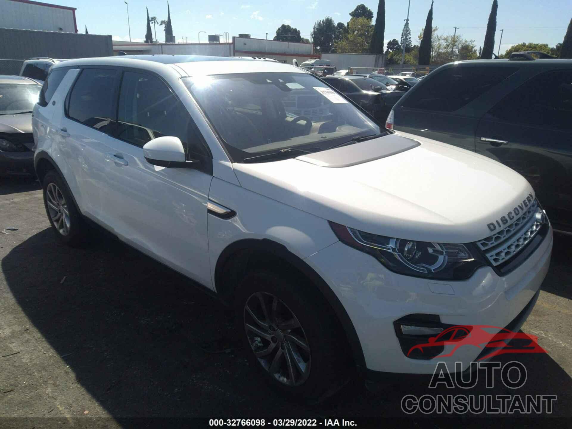 LAND ROVER DISCOVERY SPORT 2017 - SALCR2BG9HH660049