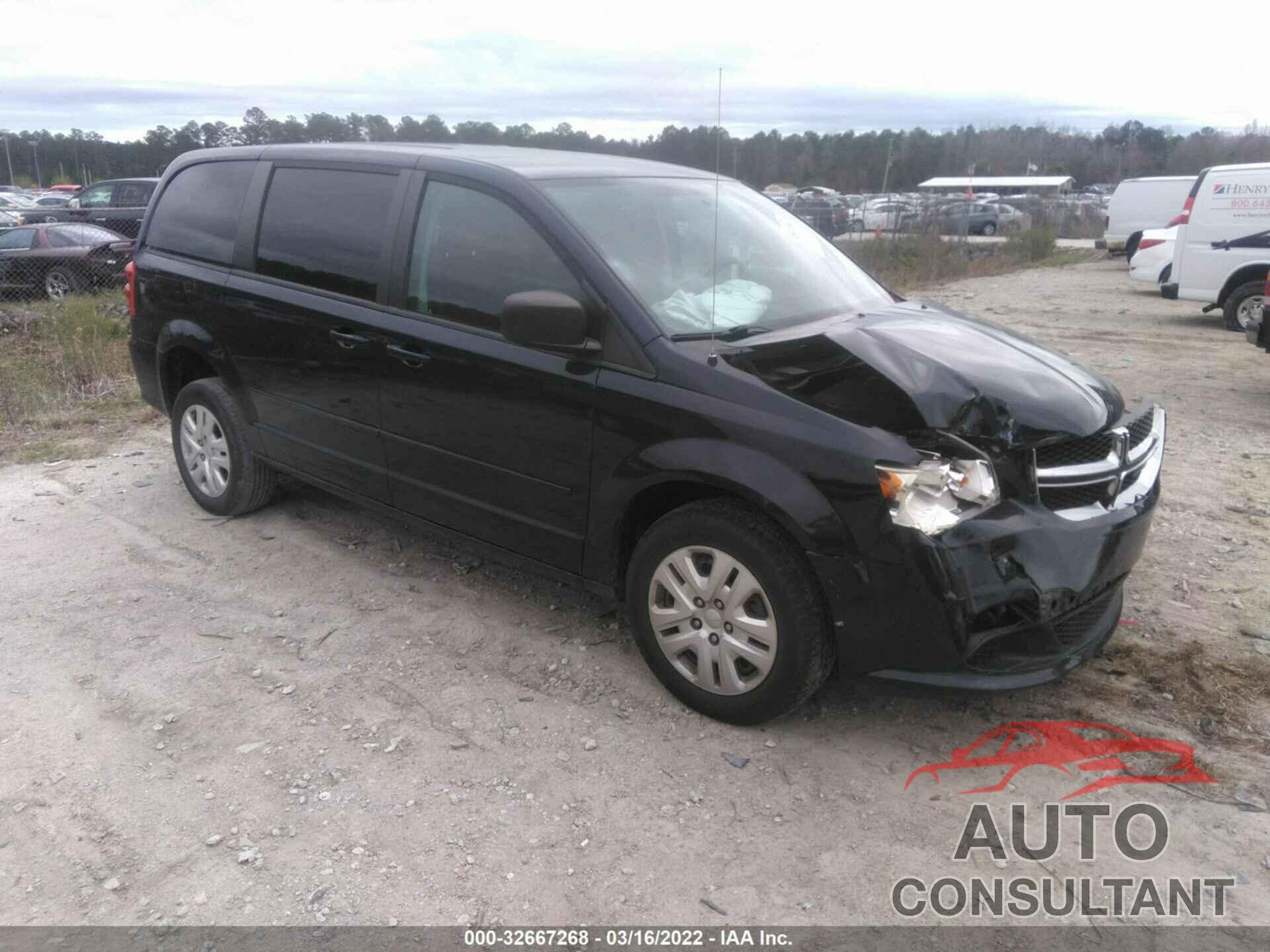 DODGE GRAND CARAVAN 2016 - 2C4RDGBG0GR262809