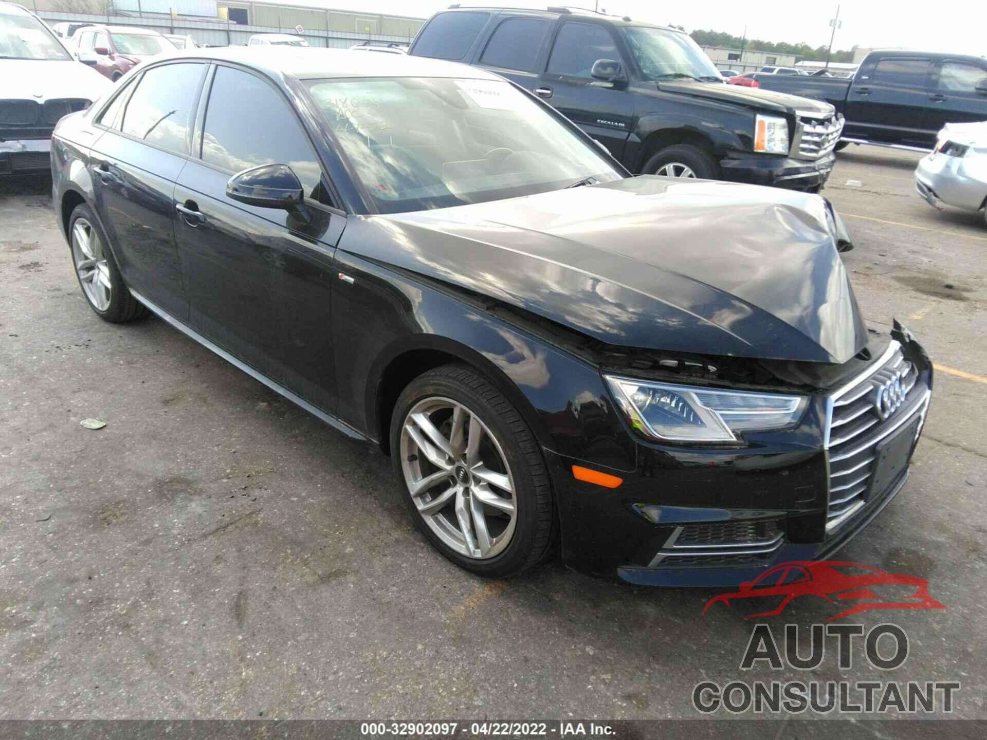 AUDI A4 2017 - WAUKMAF49HN042188