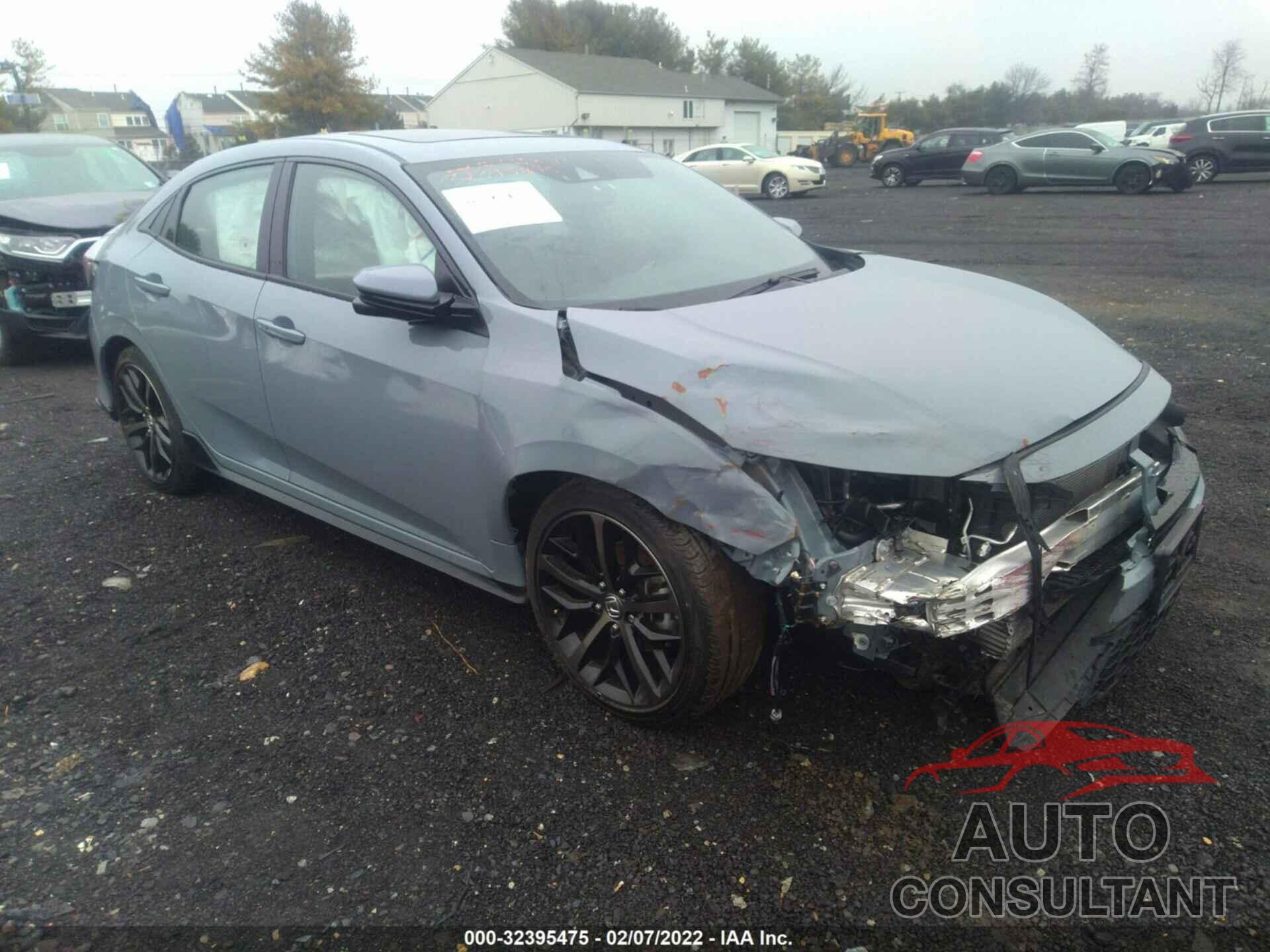 HONDA CIVIC HATCHBACK 2021 - SHHFK7H99MU403139