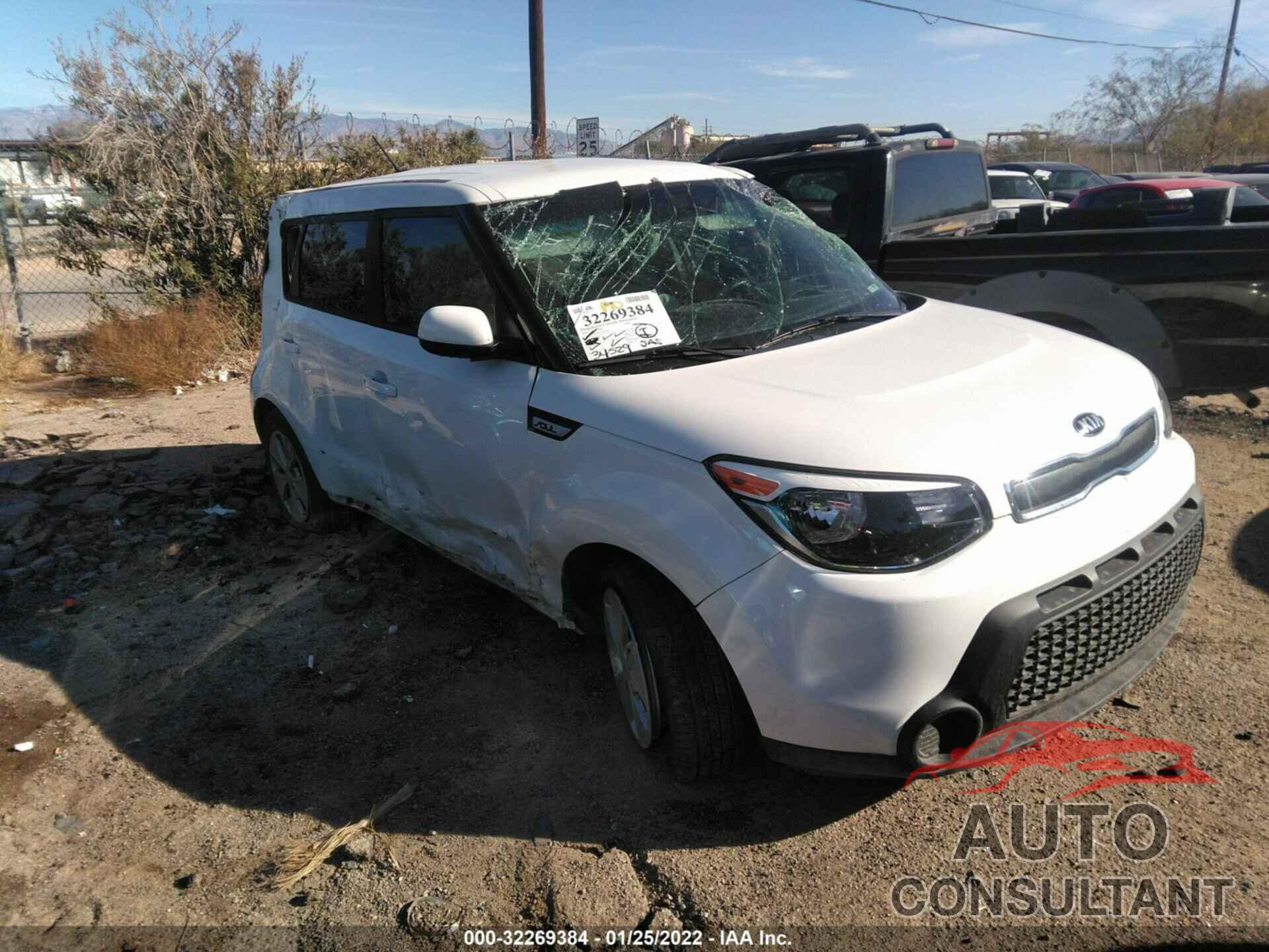 KIA SOUL 2016 - KNDJN2A21G7387144