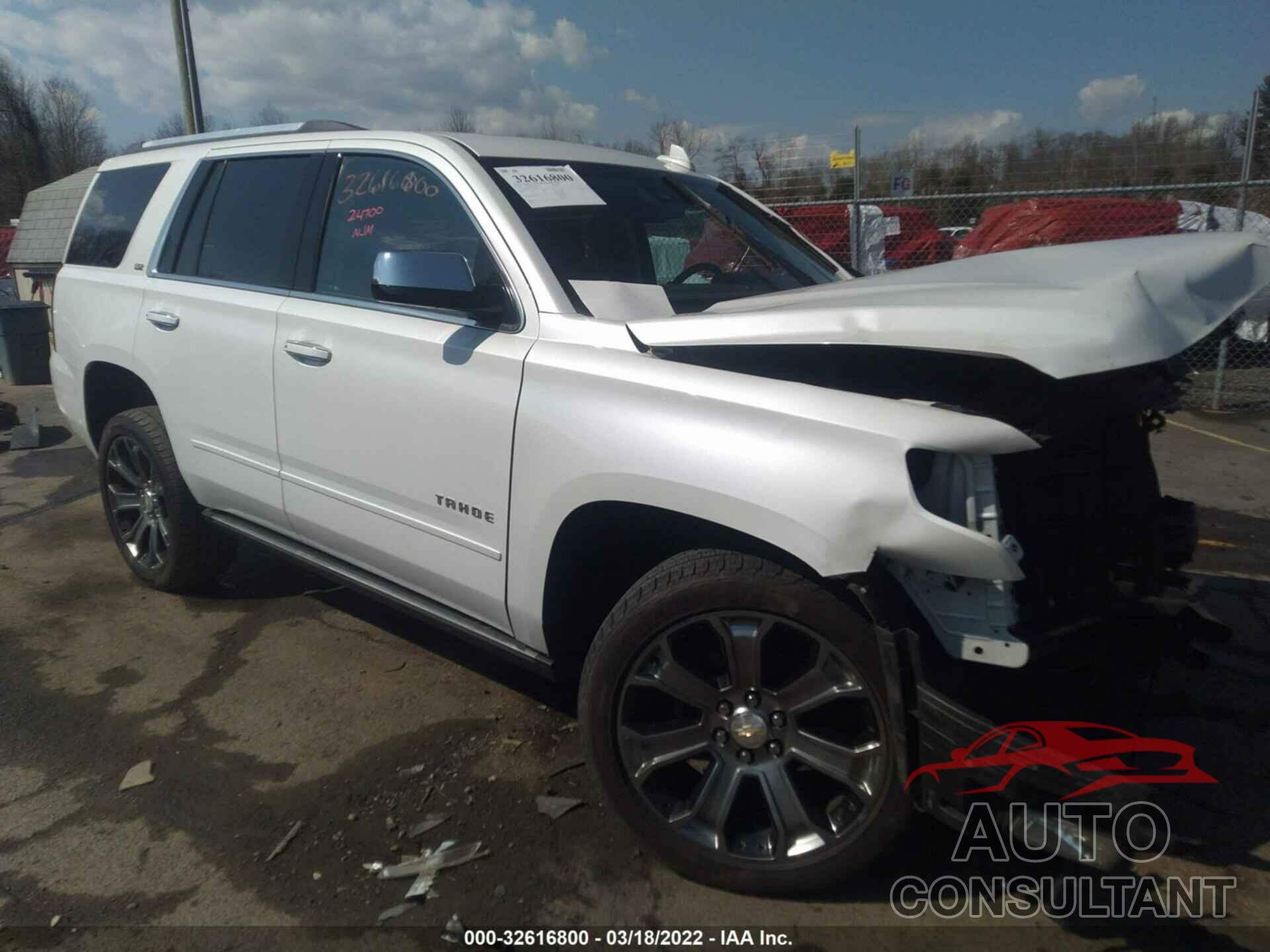 CHEVROLET TAHOE 2016 - 1GNSKCKCXGR325036