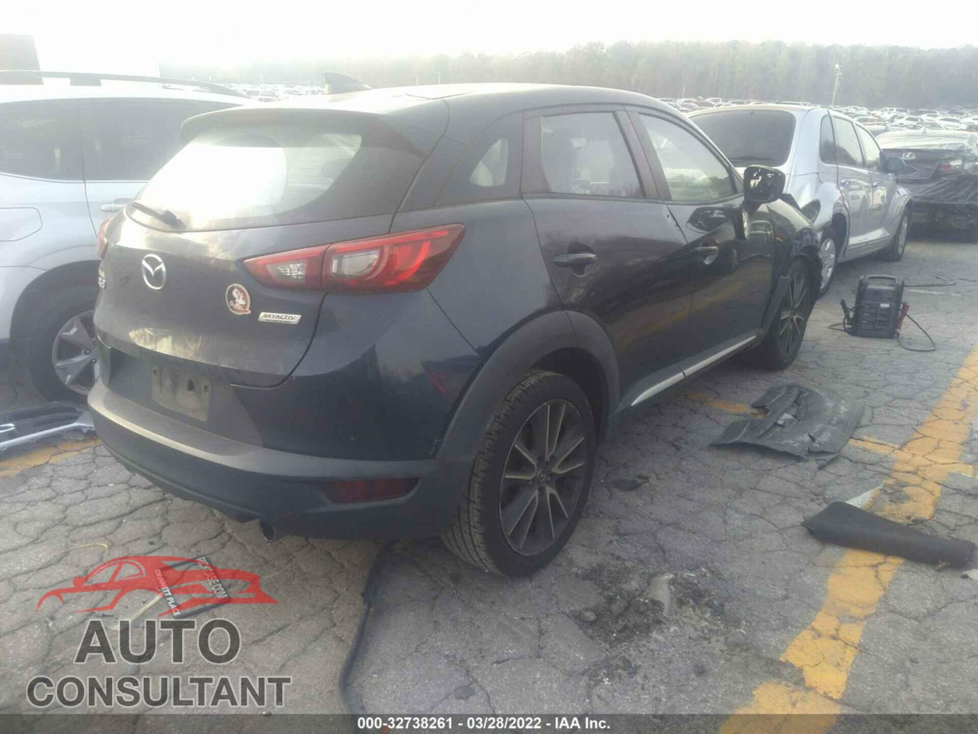 MAZDA CX-3 2016 - JM1DKBD7XG0107890
