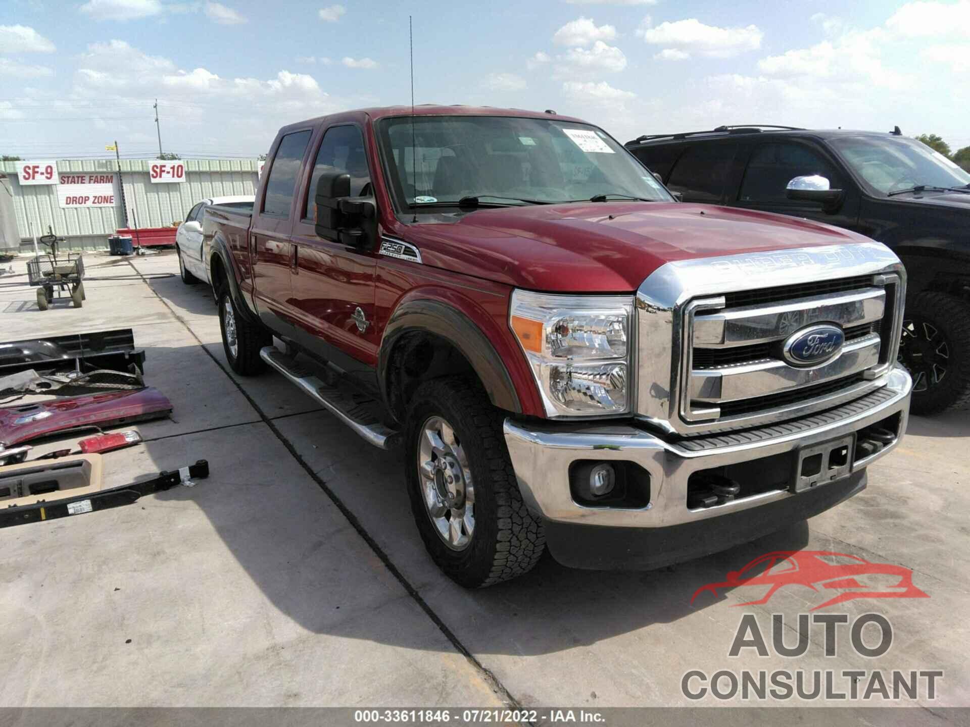 FORD SUPER DUTY F-250 SRW 2016 - 1FT7W2BT2GEB24008