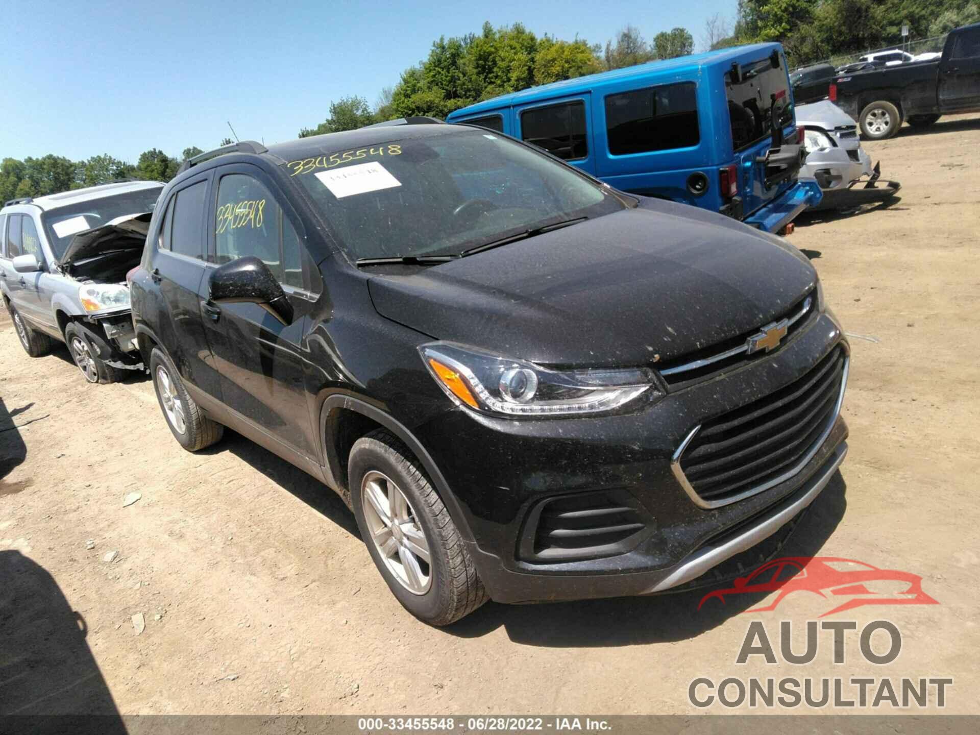 CHEVROLET TRAX 2017 - 3GNCJPSB7HL164420