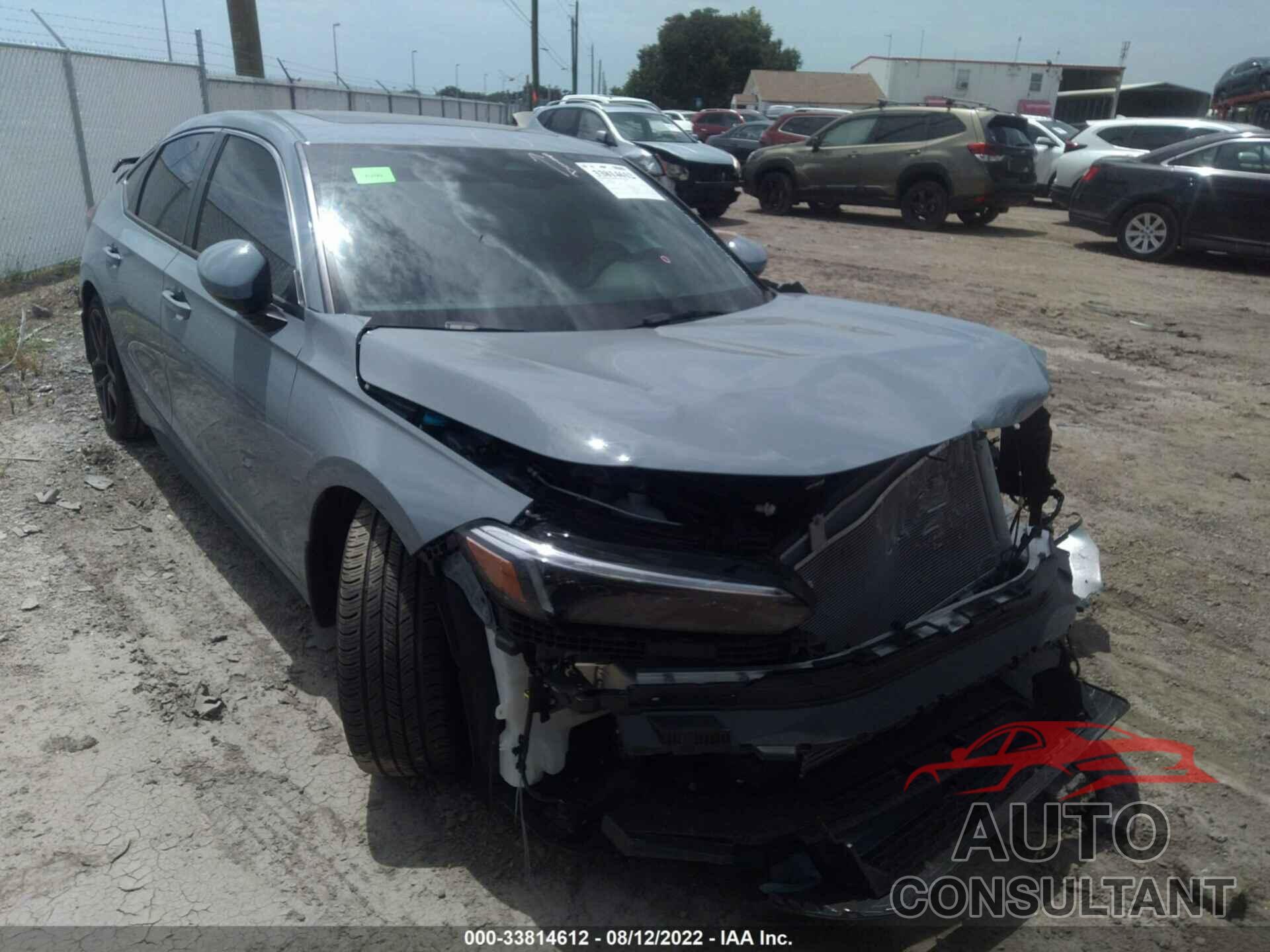 HONDA CIVIC HATCHBACK 2022 - 19XFL1H87NE002974