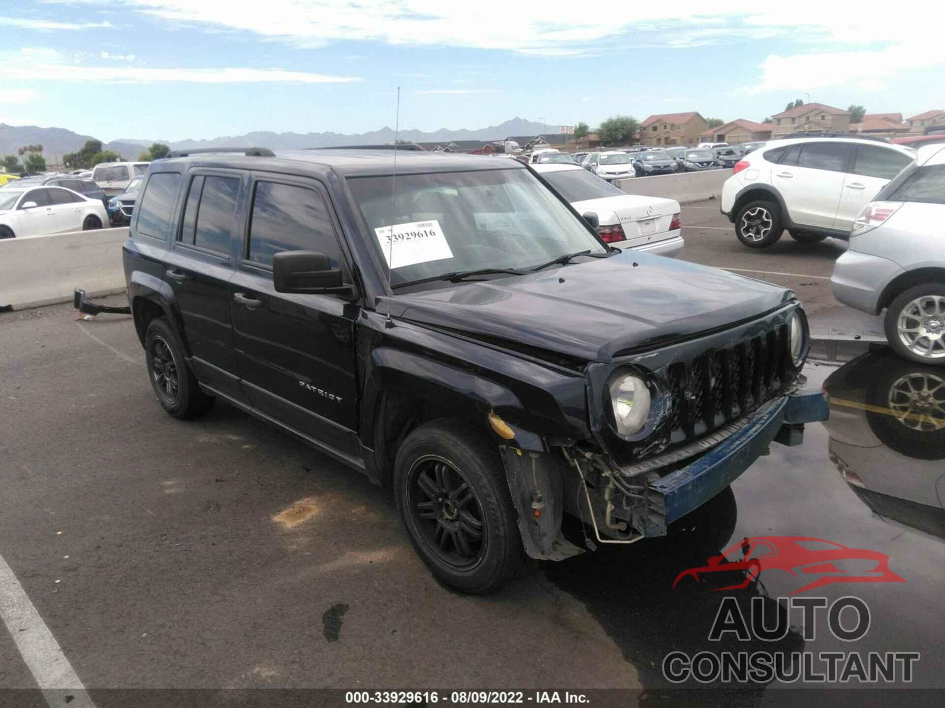 JEEP PATRIOT 2016 - 1C4NJPBB5GD656451