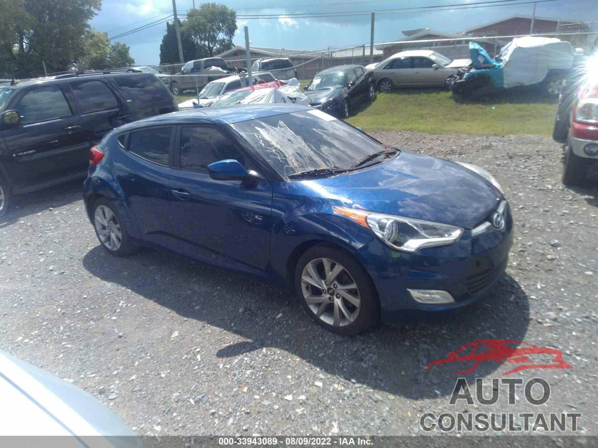 HYUNDAI VELOSTER 2017 - KMHTC6AD0HU306737