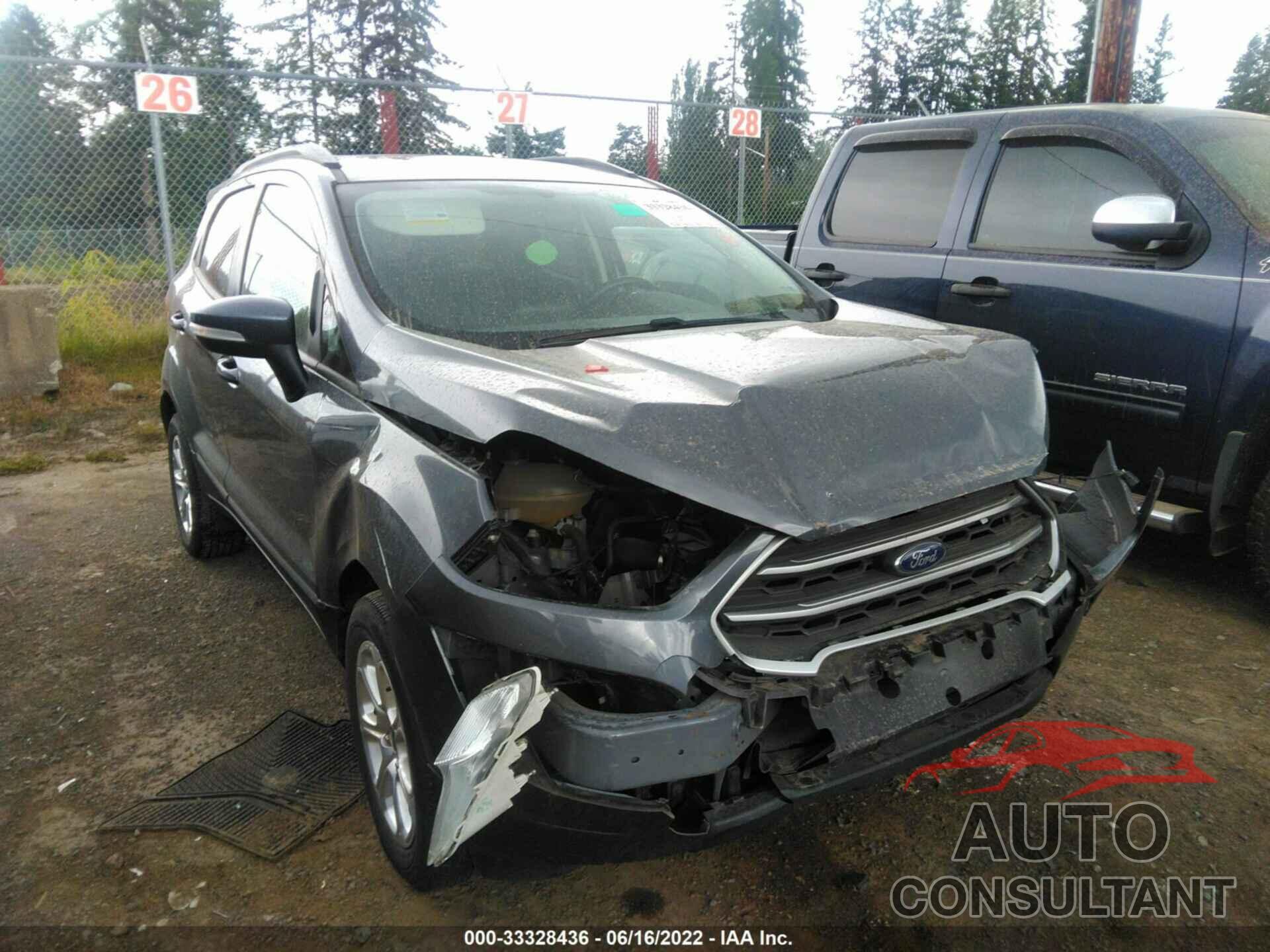 FORD ECOSPORT 2018 - MAJ3P1TE8JC240425