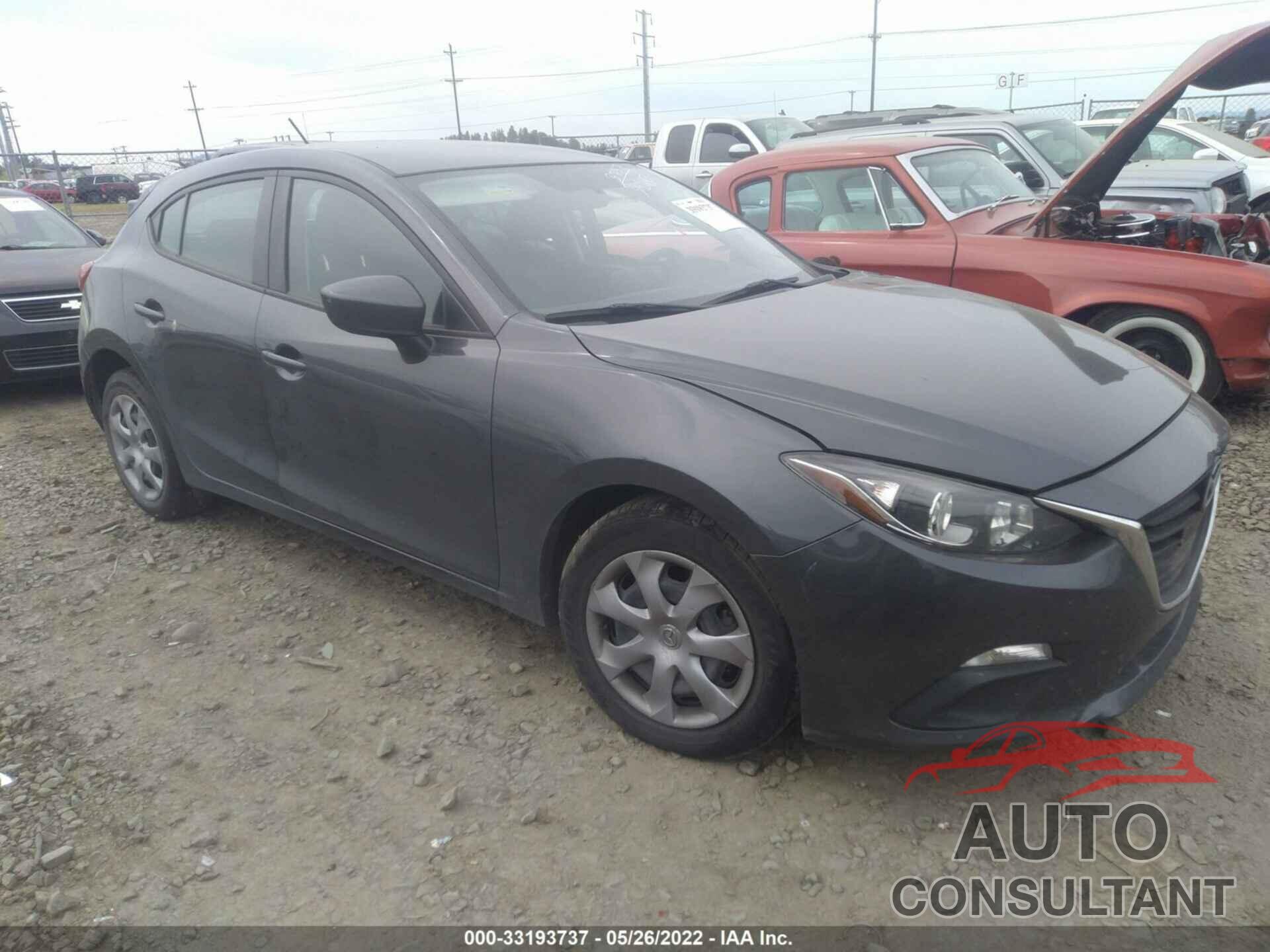 MAZDA MAZDA3 2016 - JM1BM1J79G1345143