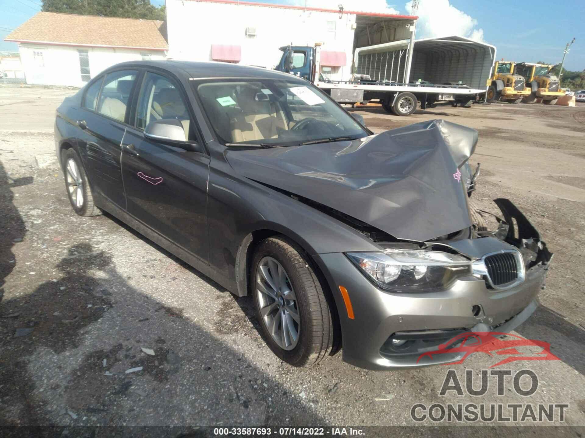 BMW 3 SERIES 2016 - WBA8E5G55GNU19300