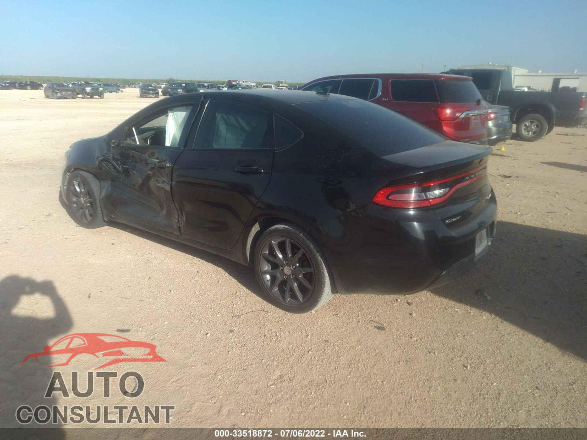 DODGE DART 2016 - 1C3CDFFA5GD801874