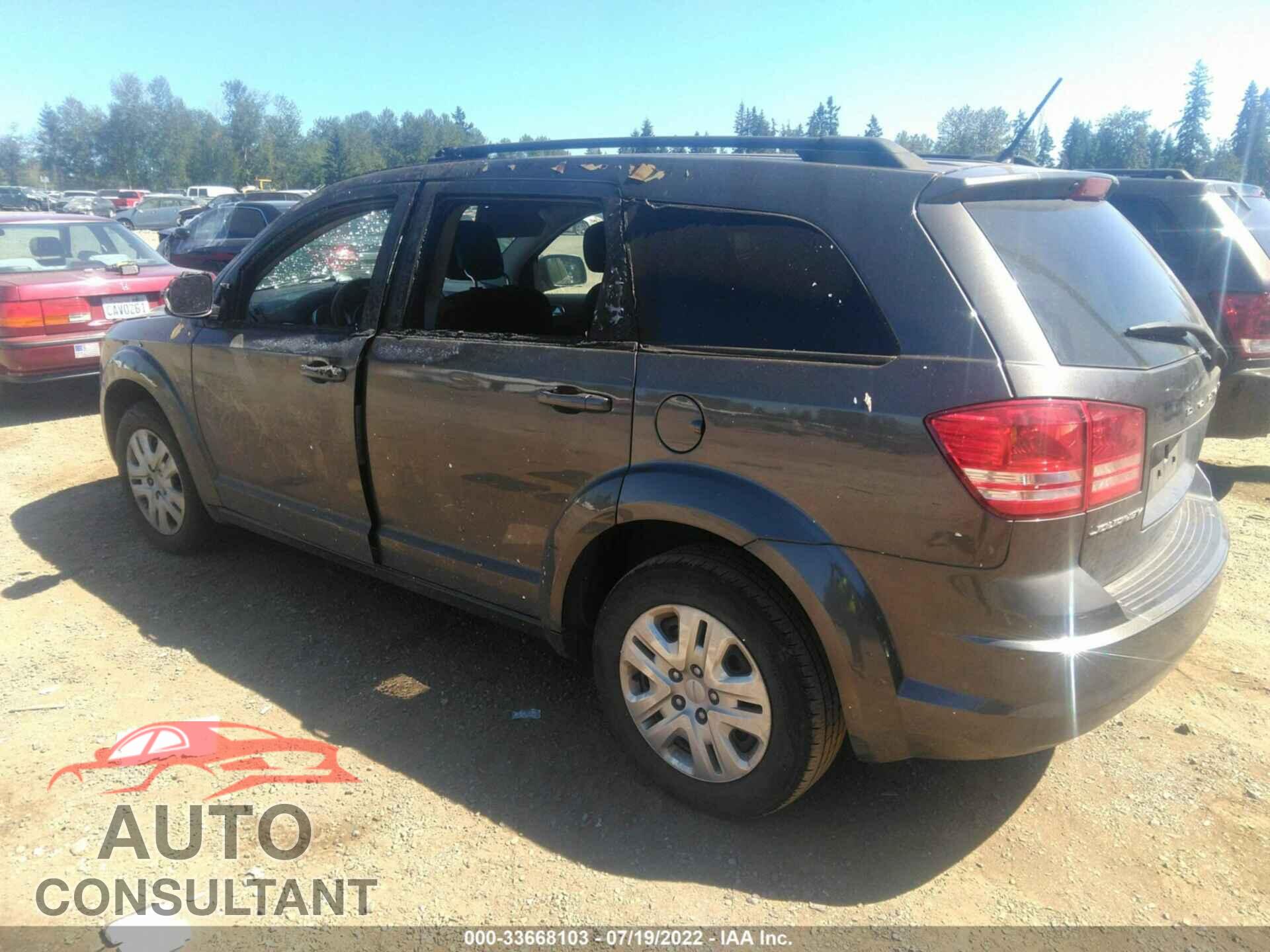 DODGE JOURNEY 2017 - 3C4PDCAB7HT525544