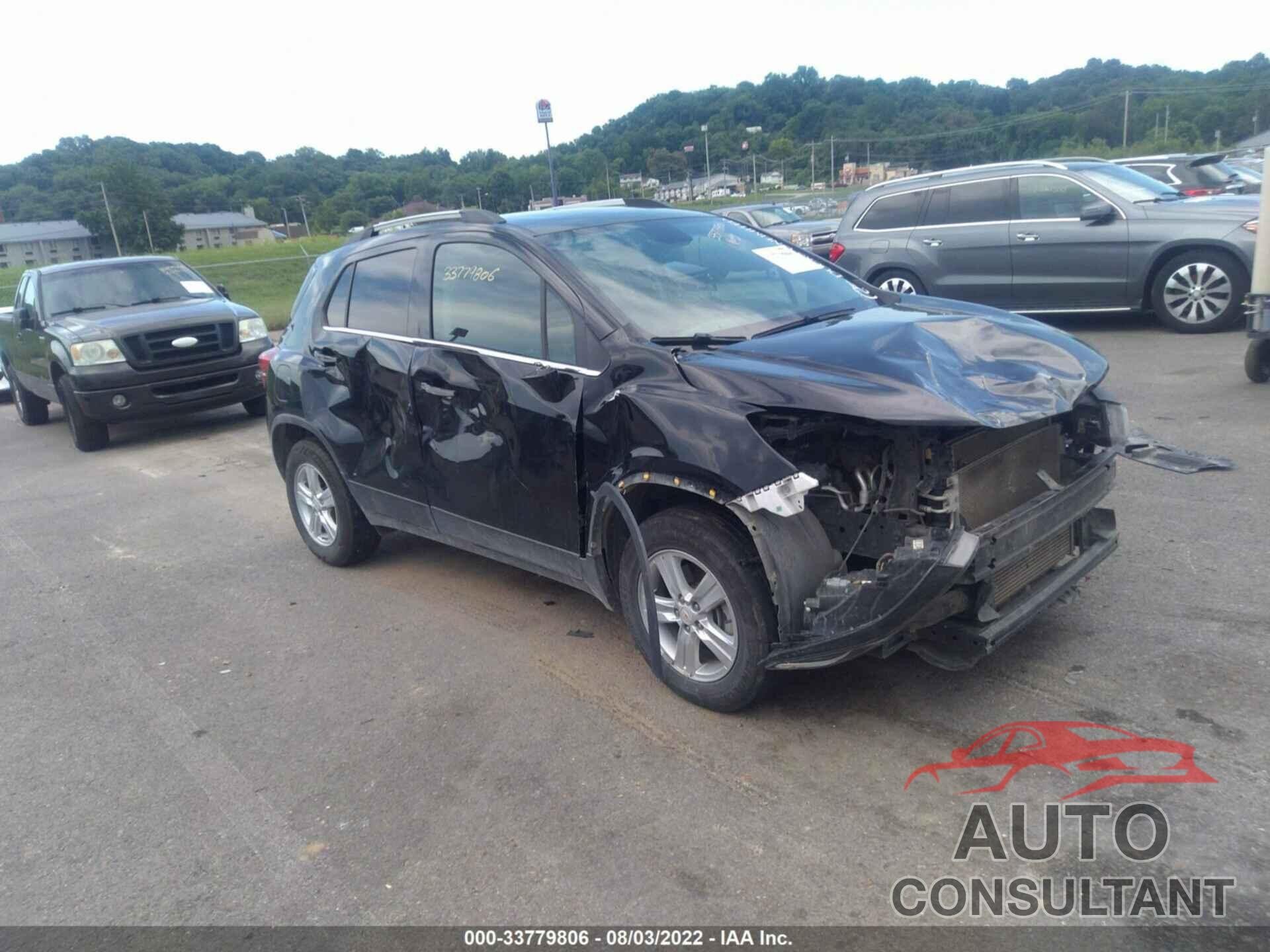 CHEVROLET TRAX 2019 - KL7CJPSB5KB855234